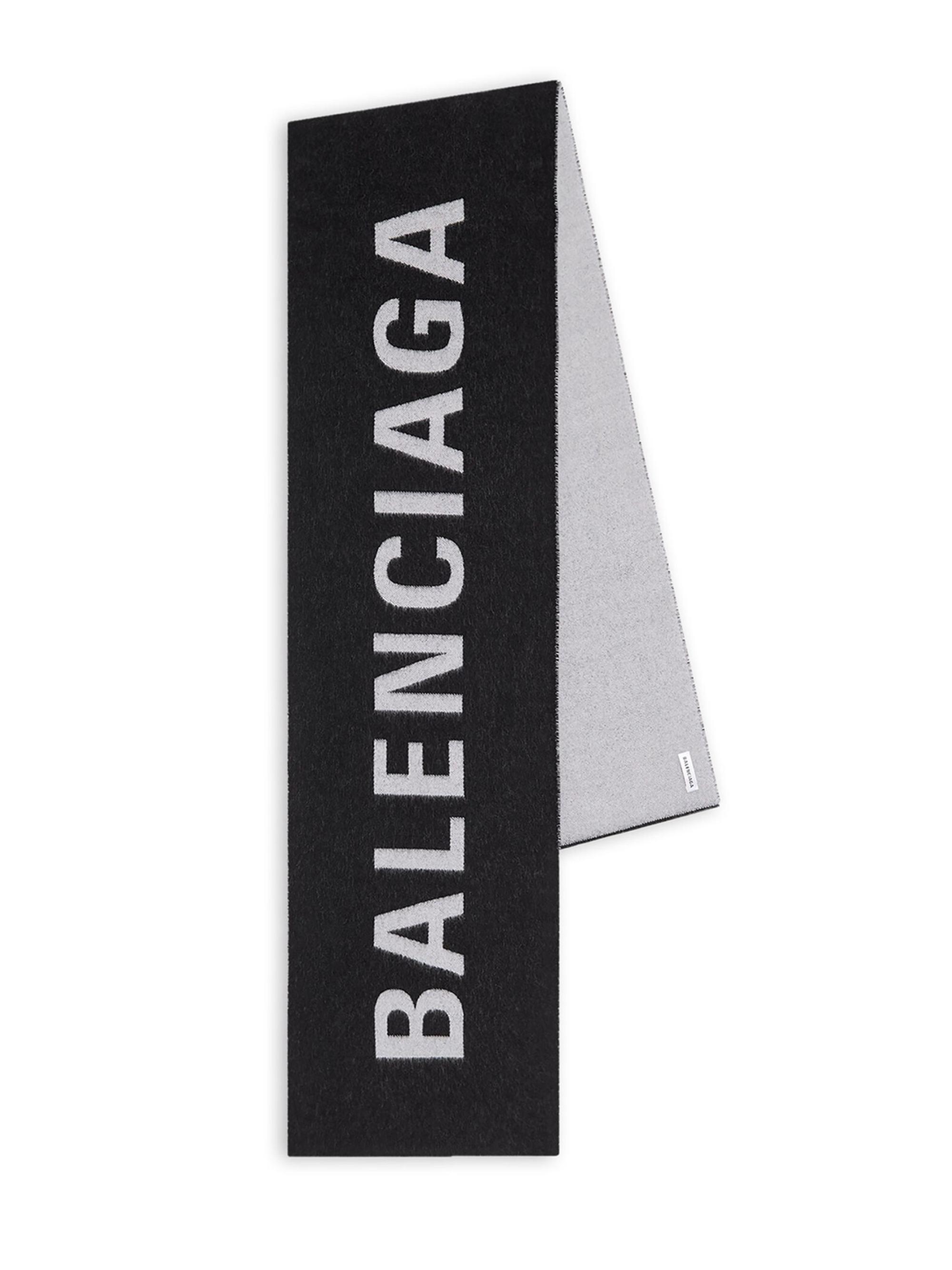 Balenciaga Women's Macro Scarf - Black