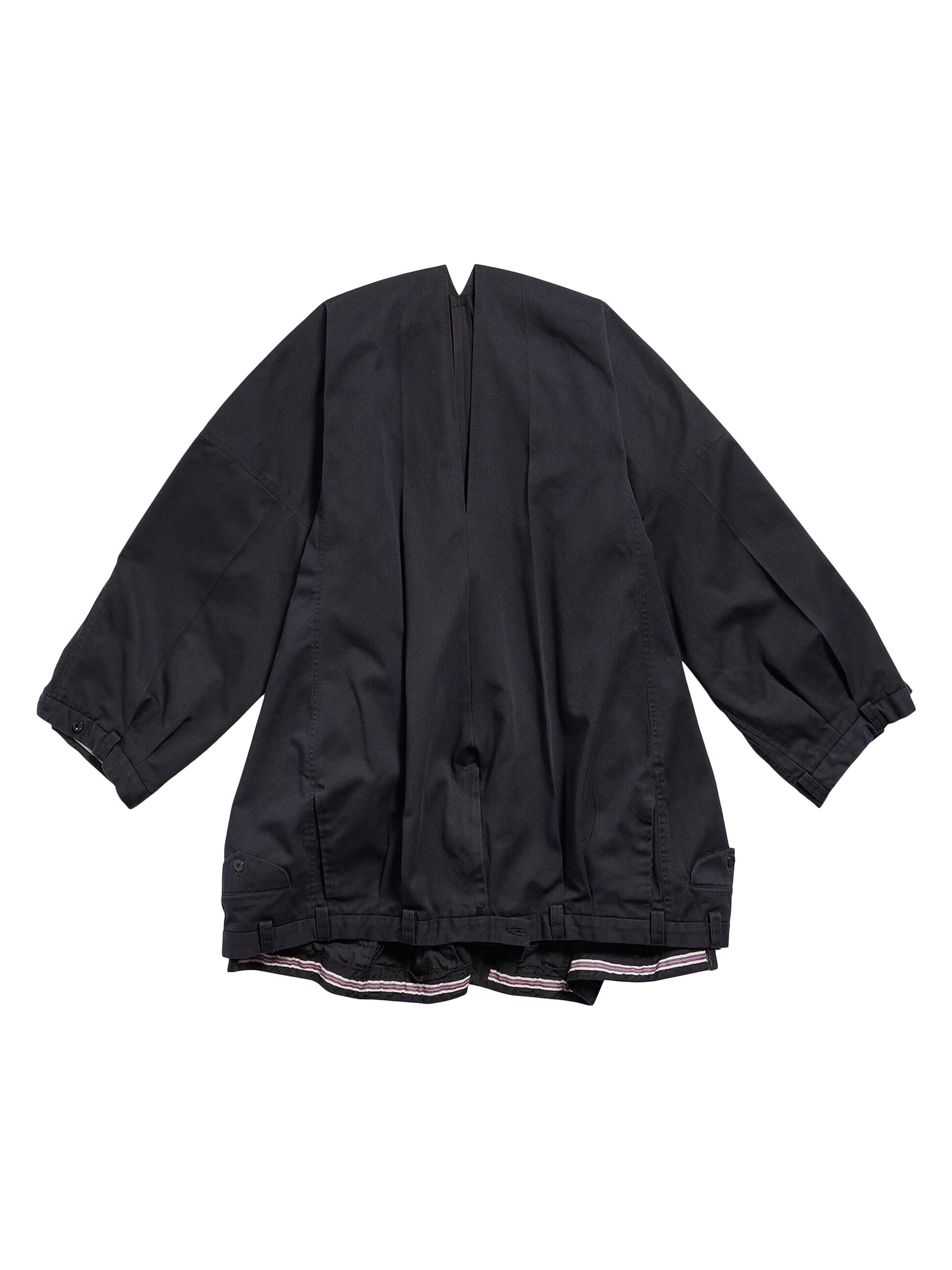 Balenciaga Women's Long Sleeve Vareuse Dress - Dark Blue