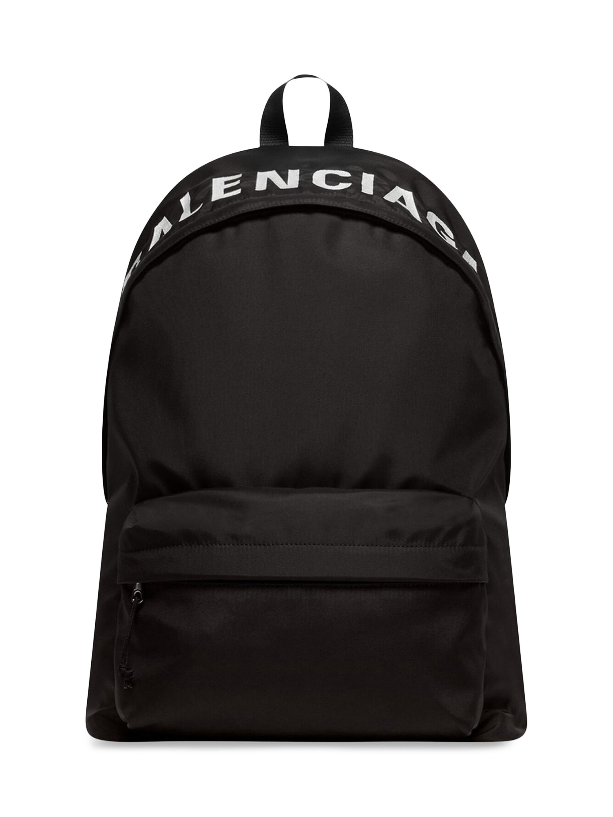 Balenciaga Men's Wheel Backpack - Black