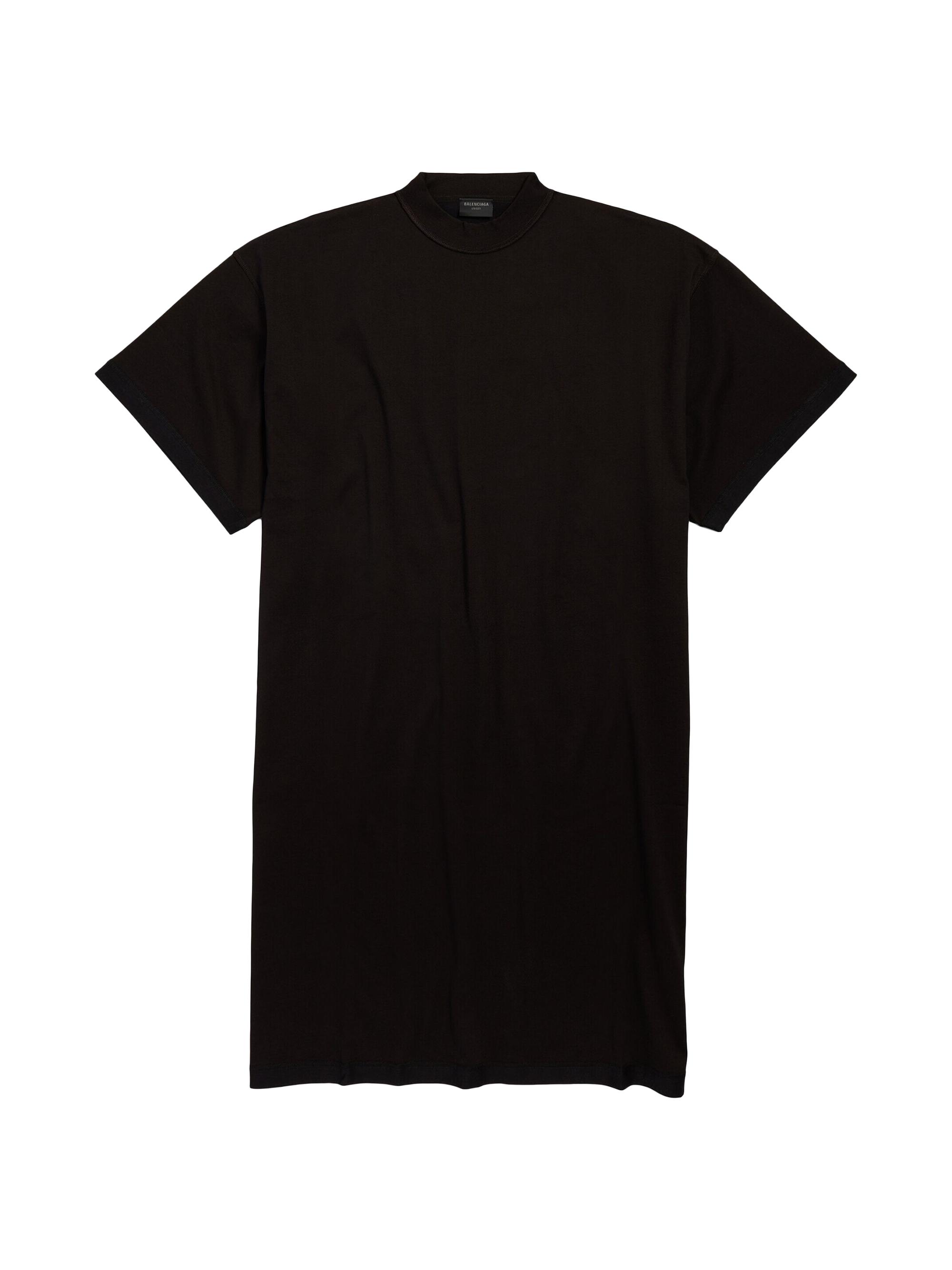 Balenciaga Women's Inside Out T-Shirt Dress - Black