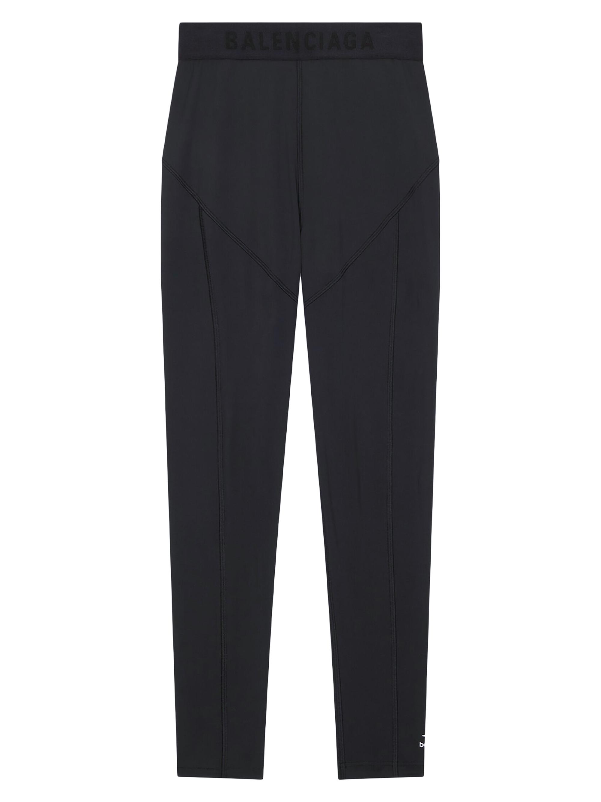 Balenciaga Women's 3B Sports Icon Athletic Leg Cut Leggings - Black