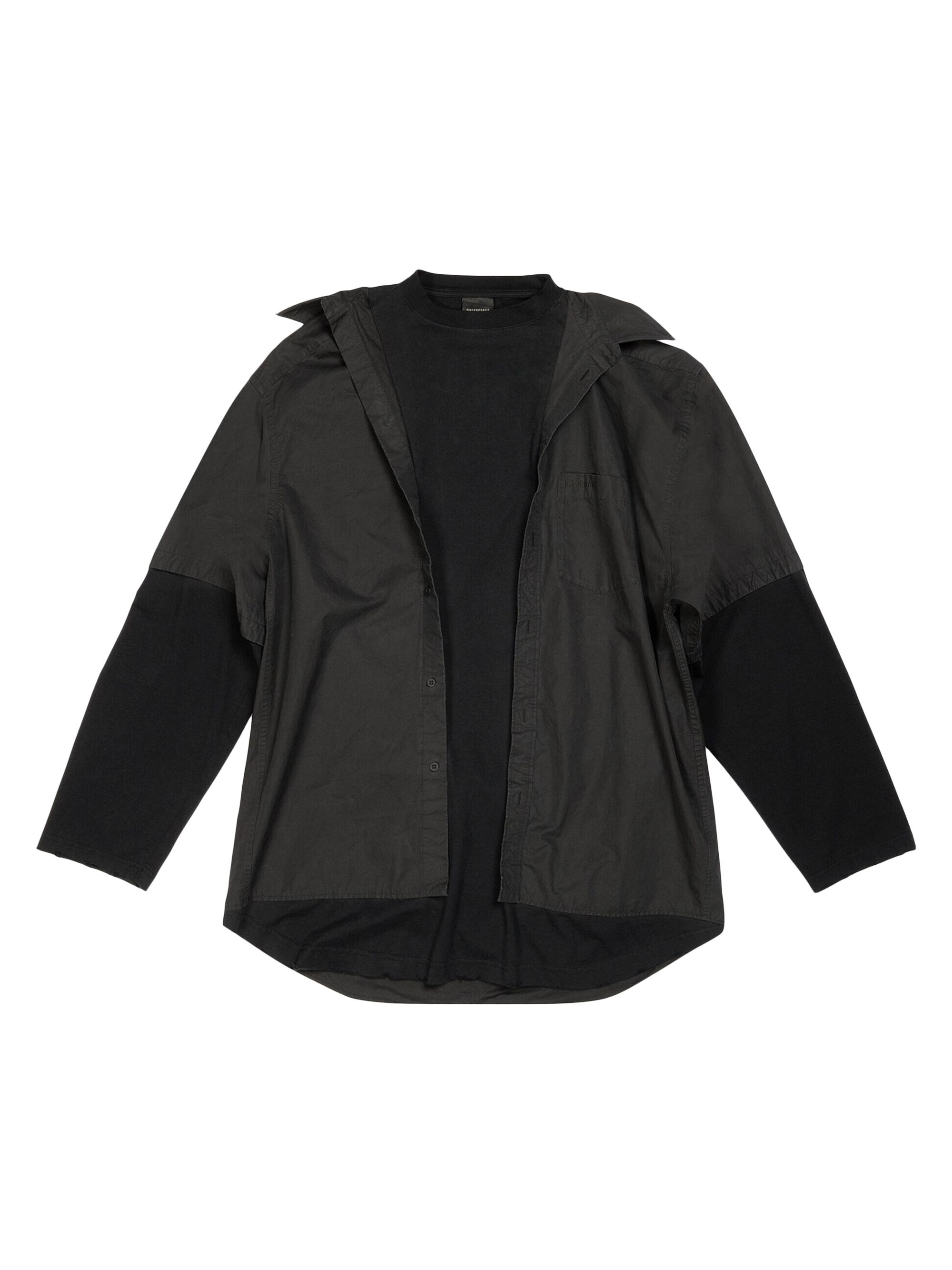 Balenciaga Women's Trompe L'oeil Dress - Black