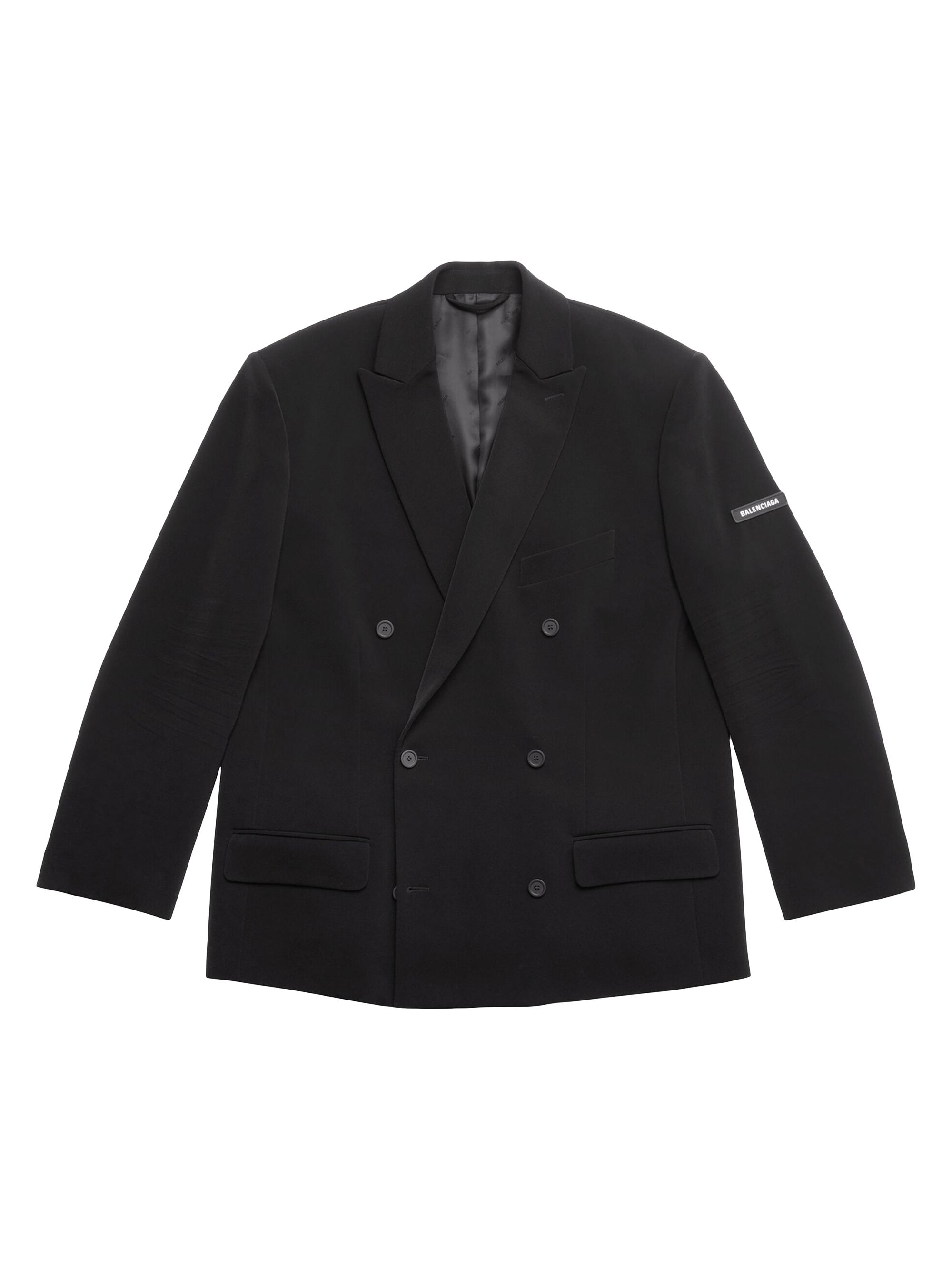 Balenciaga Women's Double Breasted Jacket - Black