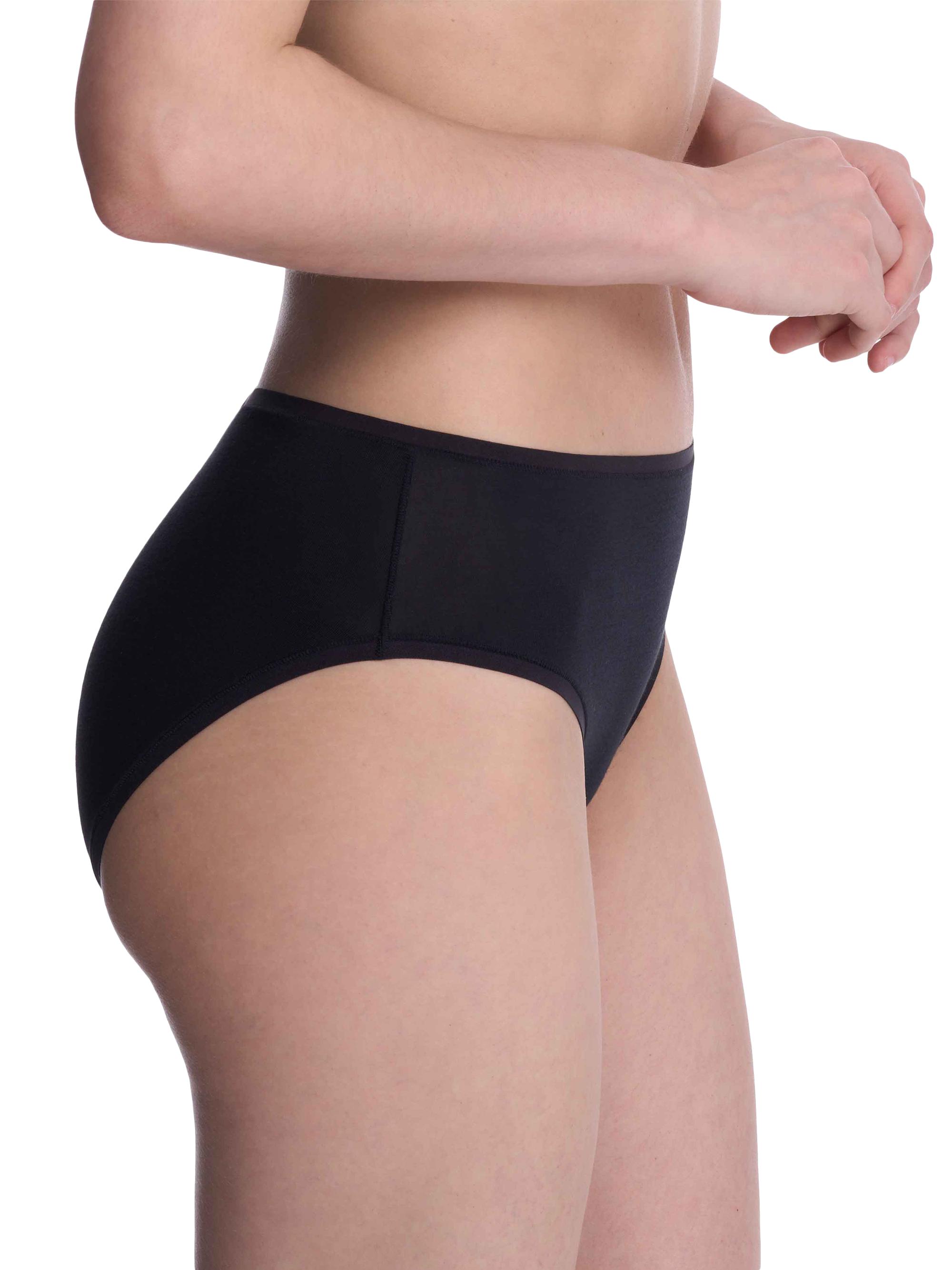Natori Women's Bliss Bare Cotton Hipster 3-Pack - Black | Thumbnail 3
