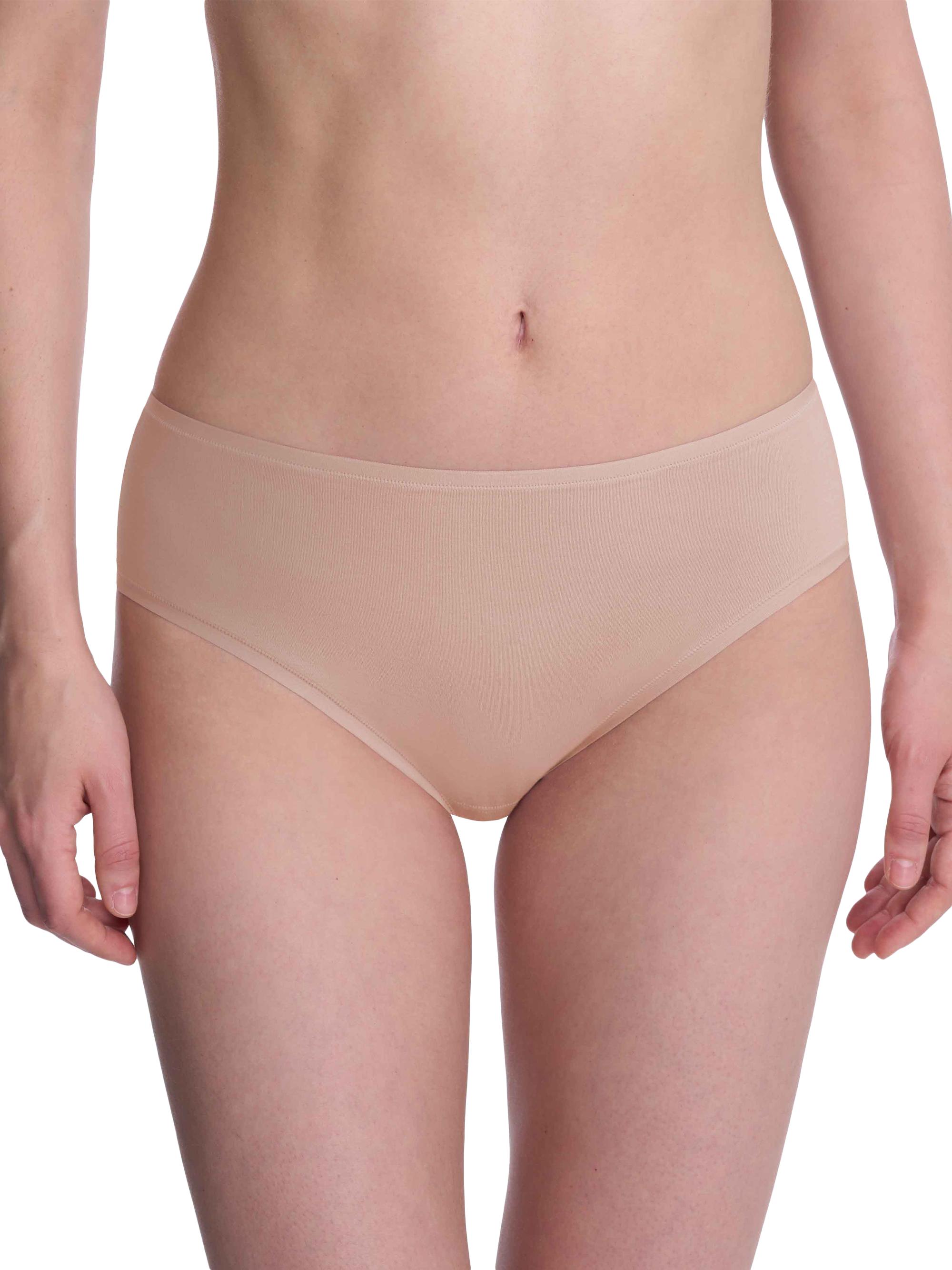 Natori Women's Bliss Bare Cotton Hipster 3-Pack - Cafe | Thumbnail 2