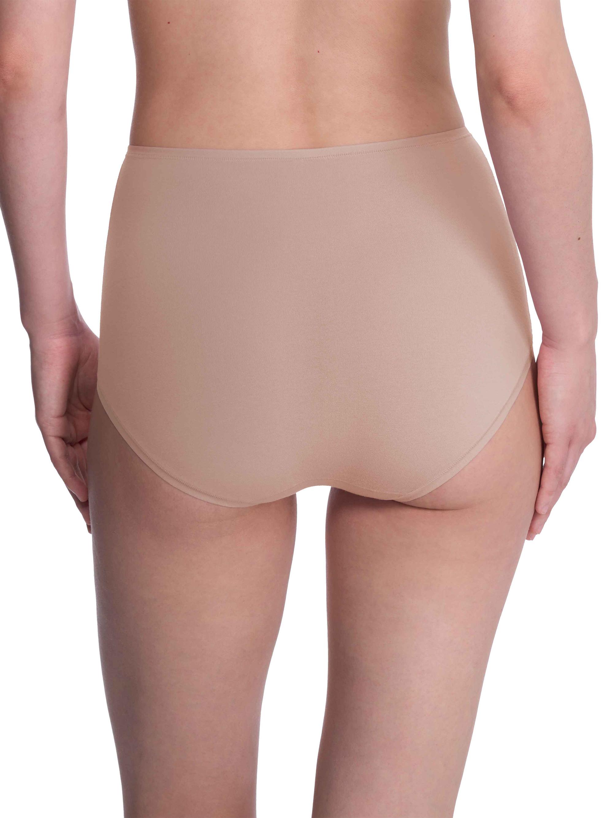 Natori Women's Bliss Bare Cotton High Waist Brief 3-Pack - Cafe | Thumbnail 4