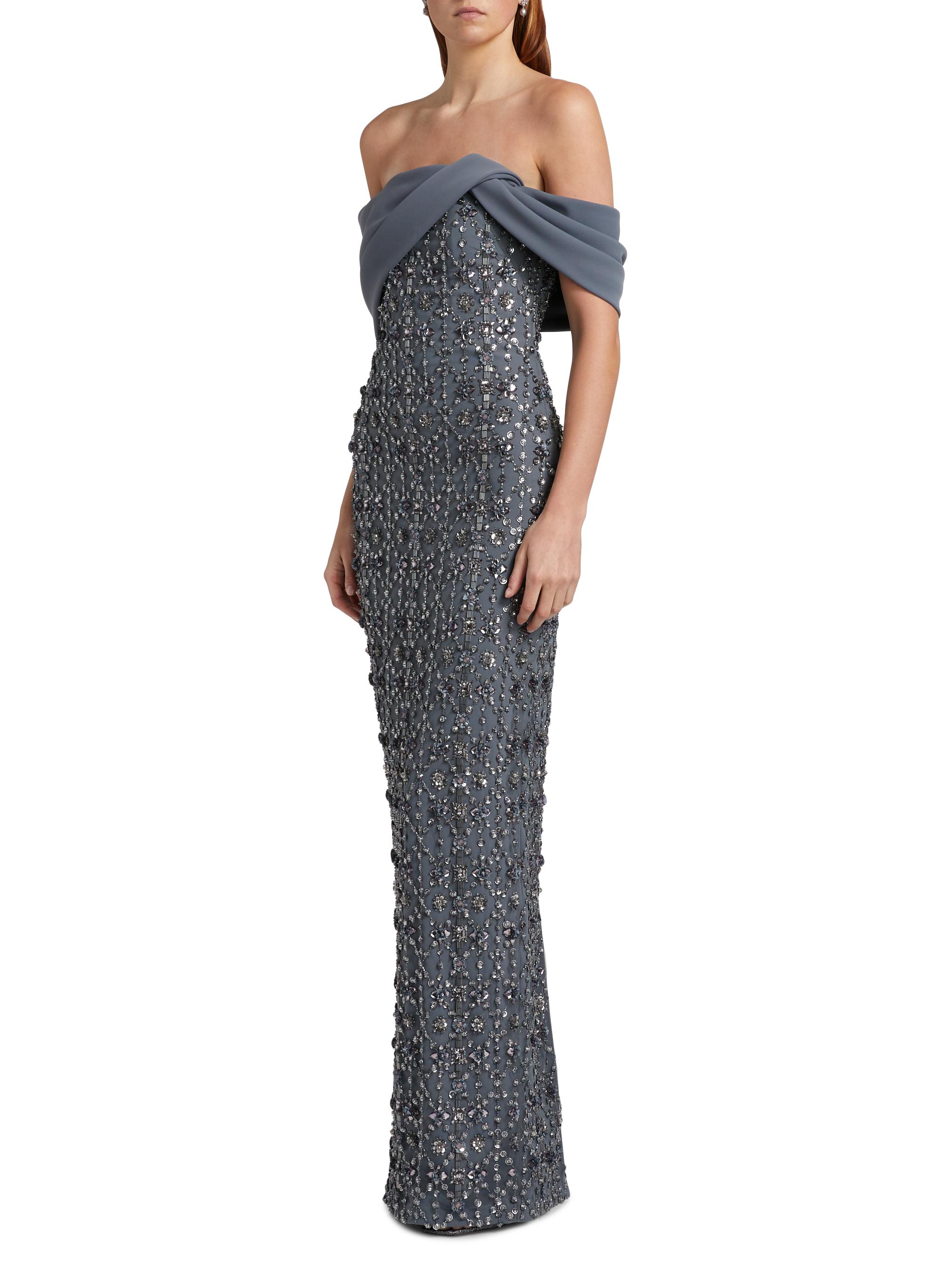 sachin and babi light blue dress Maroon Jersey Cowl Neck Open Back Mermaid Sexy Evening Dresses, CP1054 –  clover sew