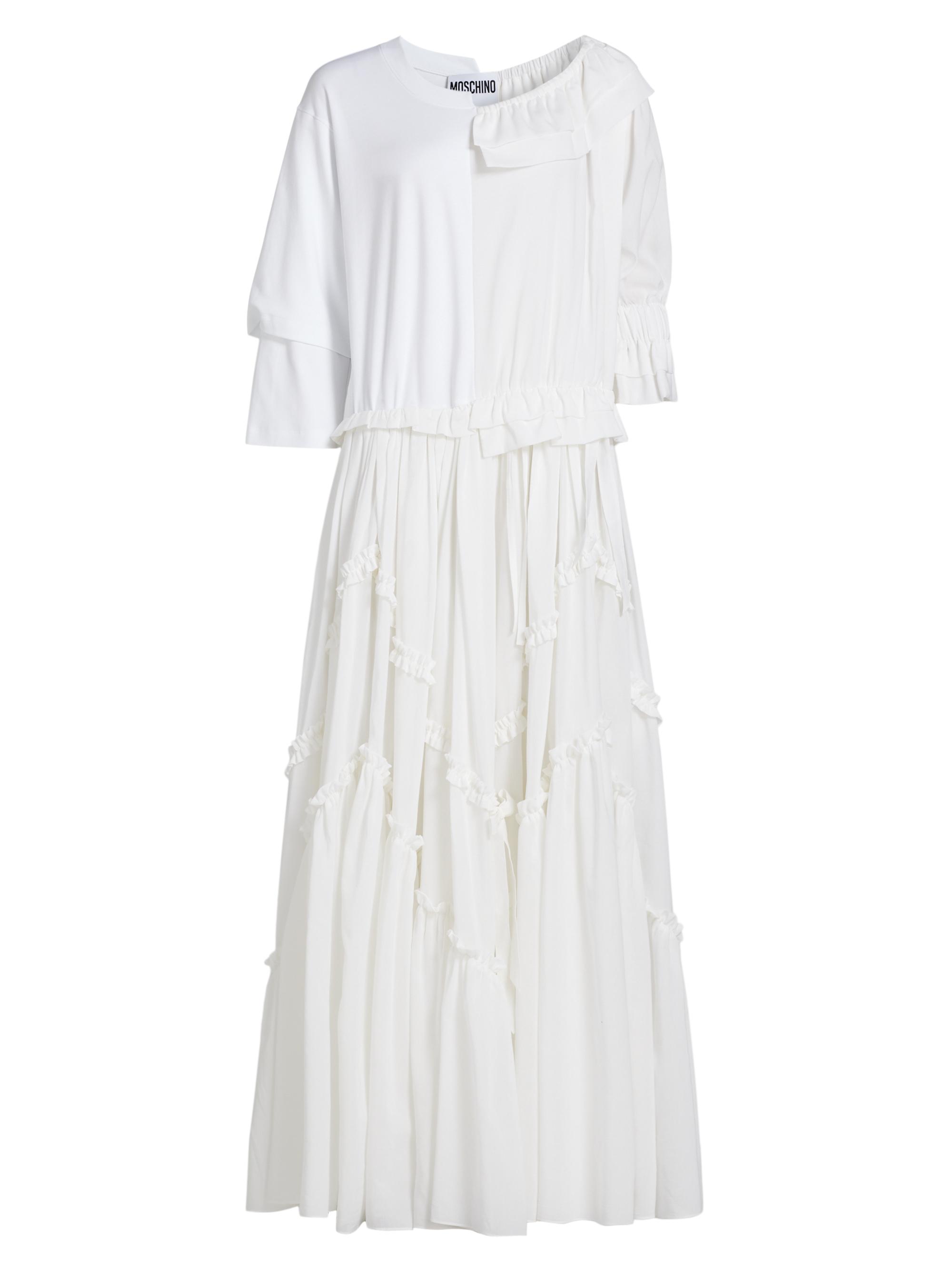 Jil Sander Organza Cotton Maxi Dress | Saks Fifth Avenue