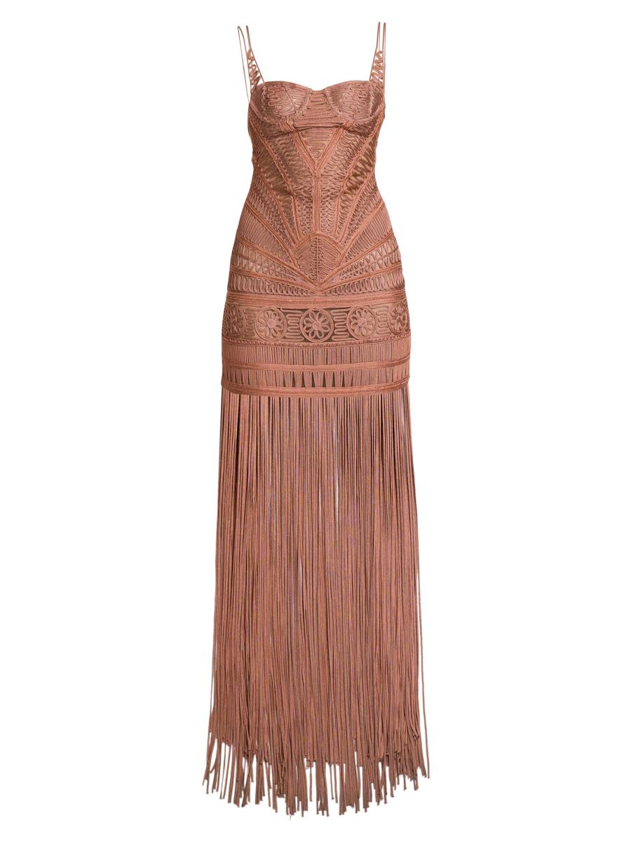 attico beaded dress Annie's Ibiza x Clio Peppiatt Midnight Dress main image 0