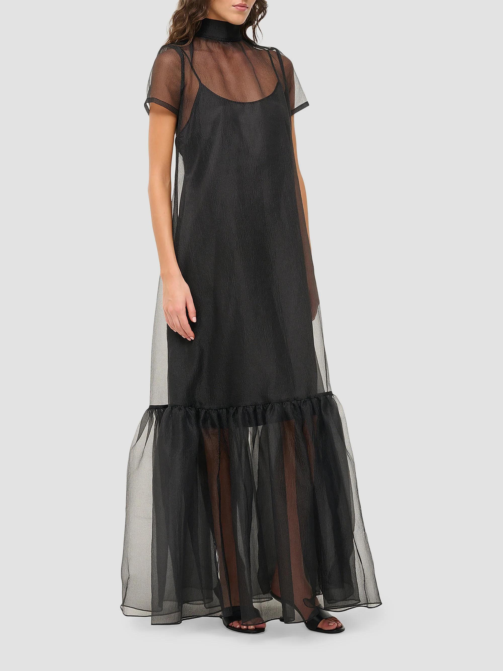 staud calluna dress green STAUD, in Black, Size XS ESSENTIALS