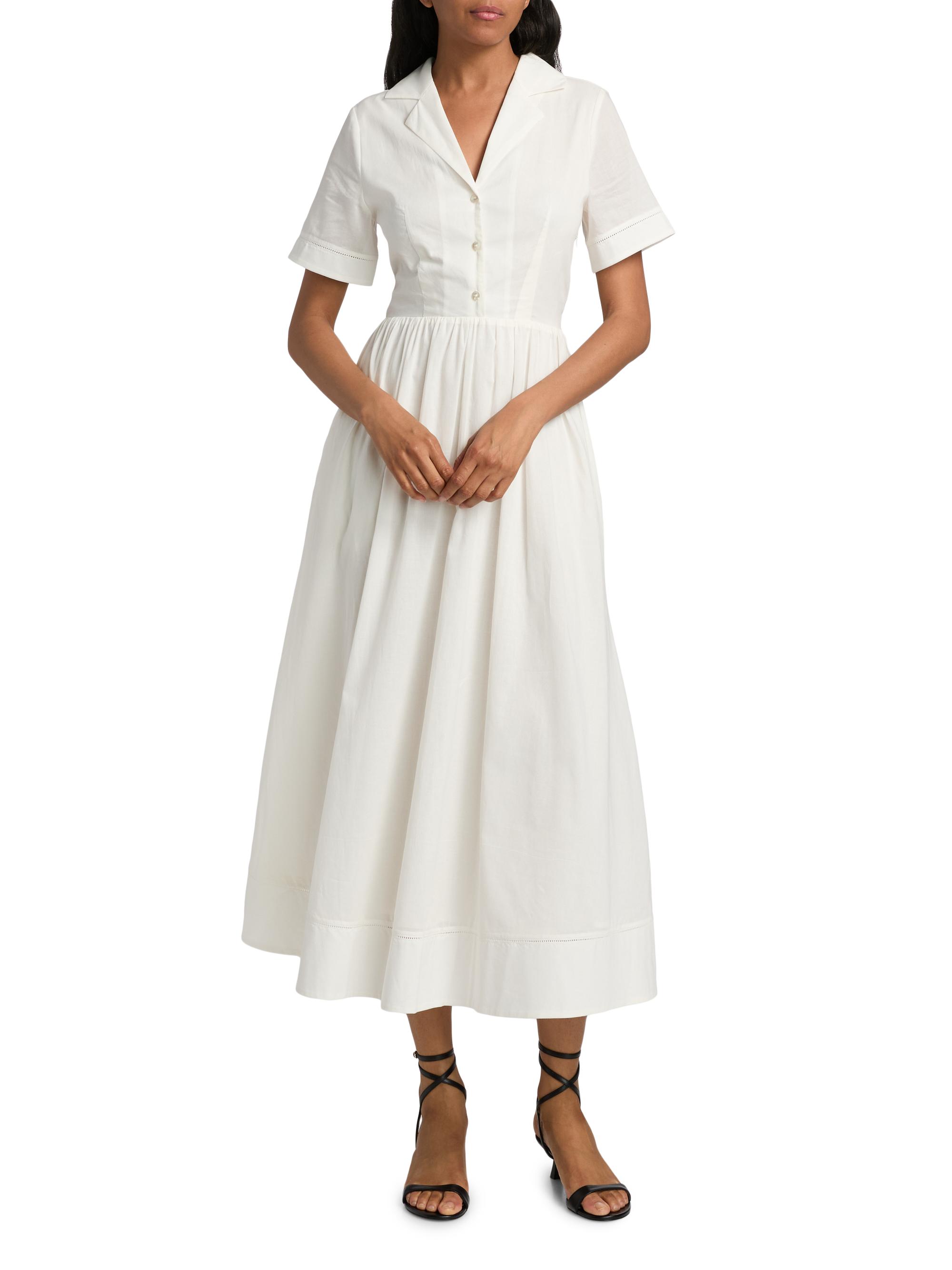 STAUD, Meryl Dress in White, Size 2