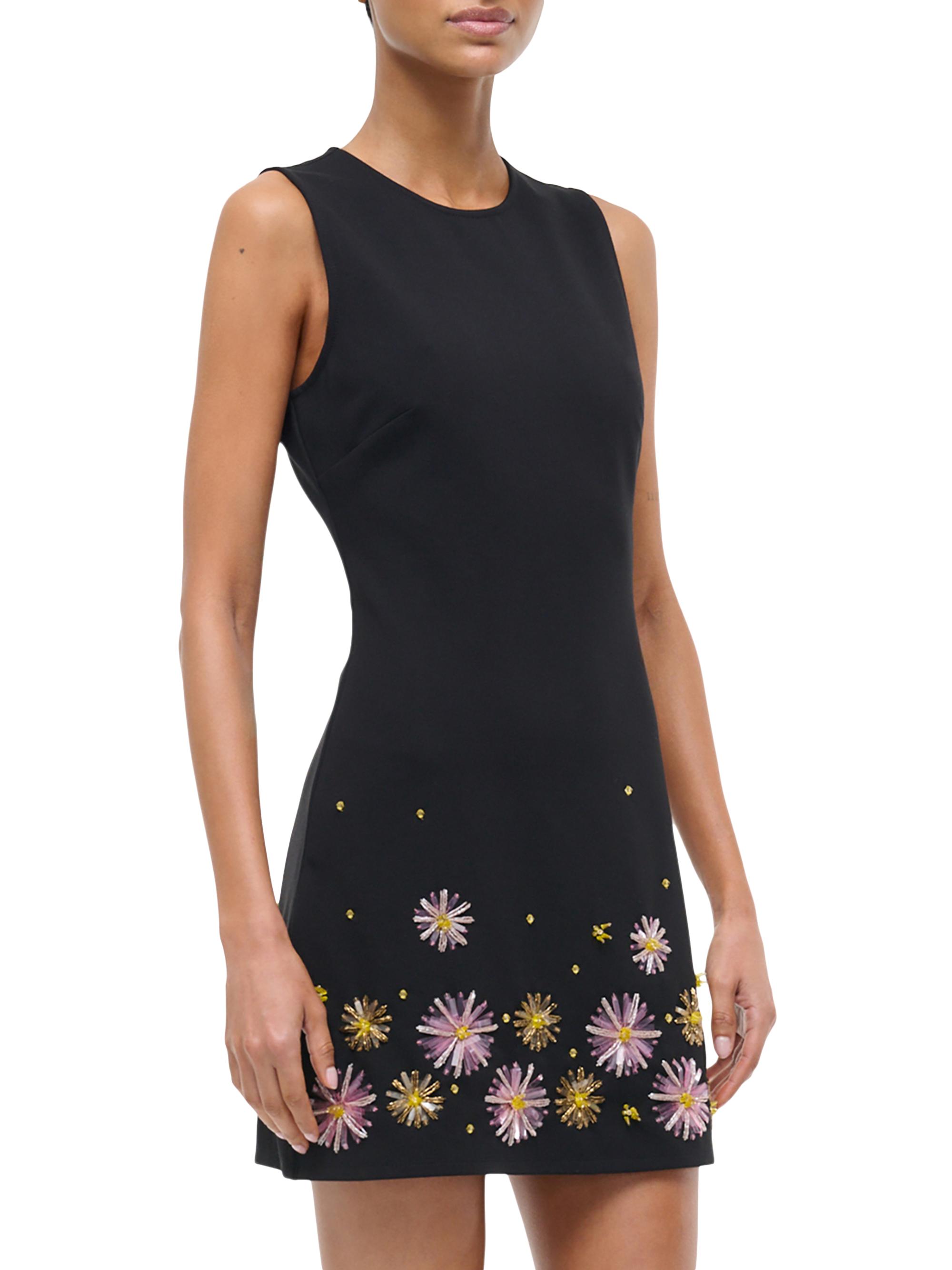 Staud Mercer Glass Beaded Minidress | Saks Fifth Avenue