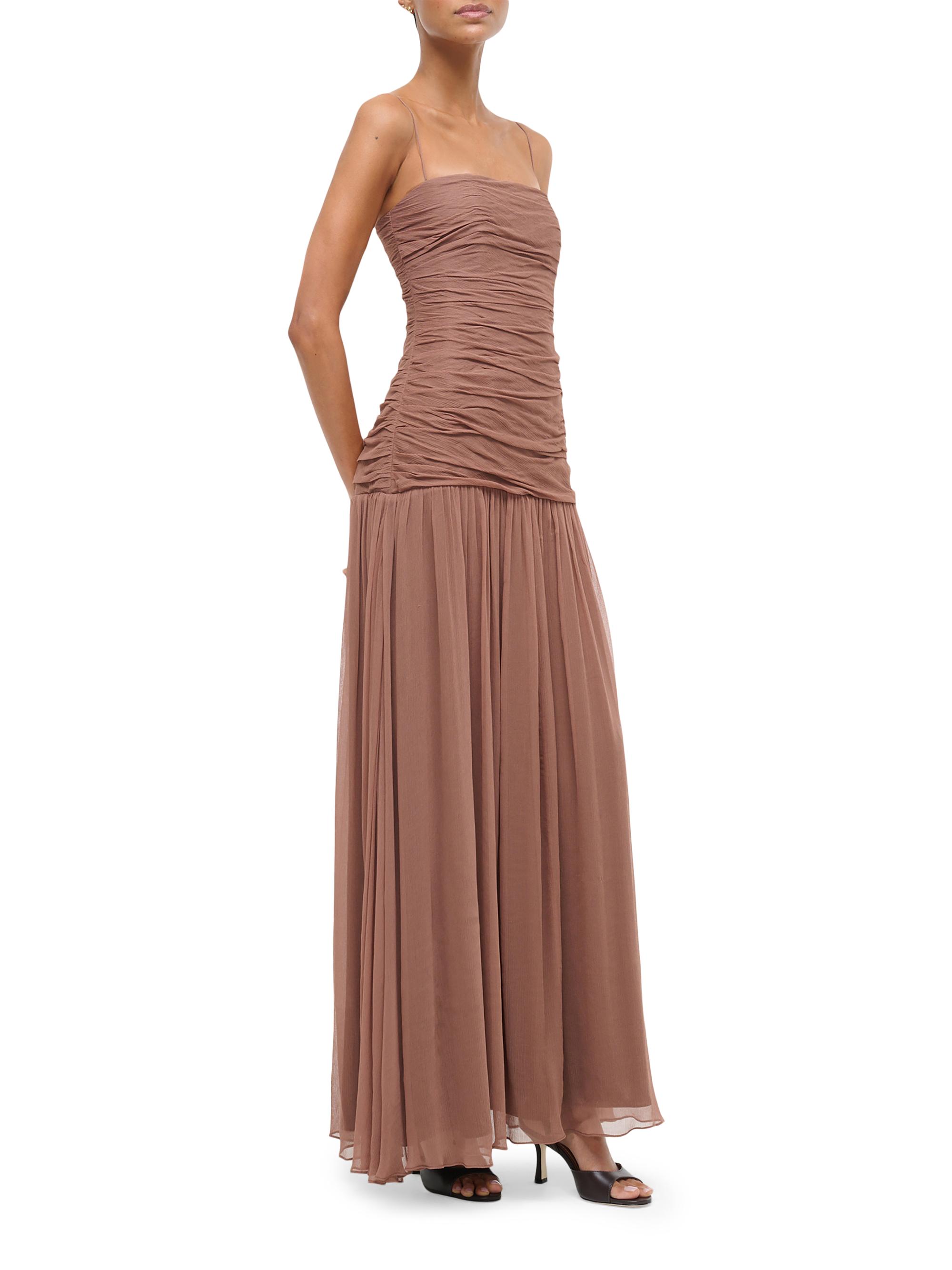 staud drop waist dress Staud Ari Mini Dress main image 1