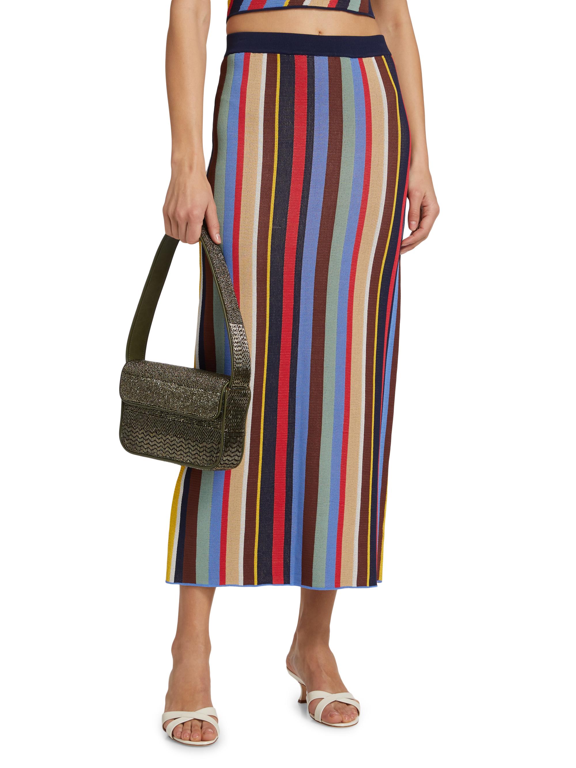 Karina Printed Cord Skirt