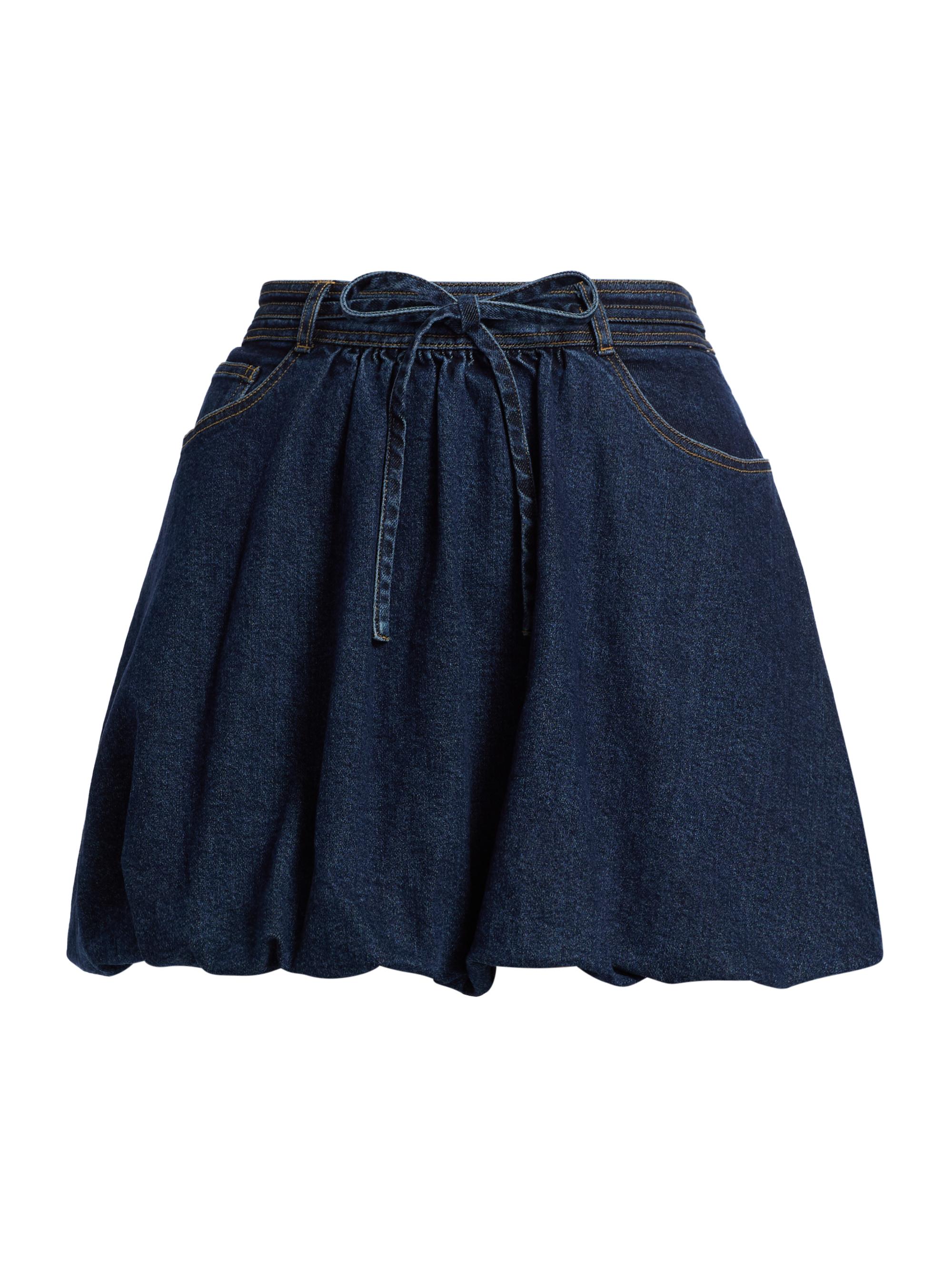 Cinq à Sept Benji Denim A-Line Midi-Skirt | Saks Fifth Avenue