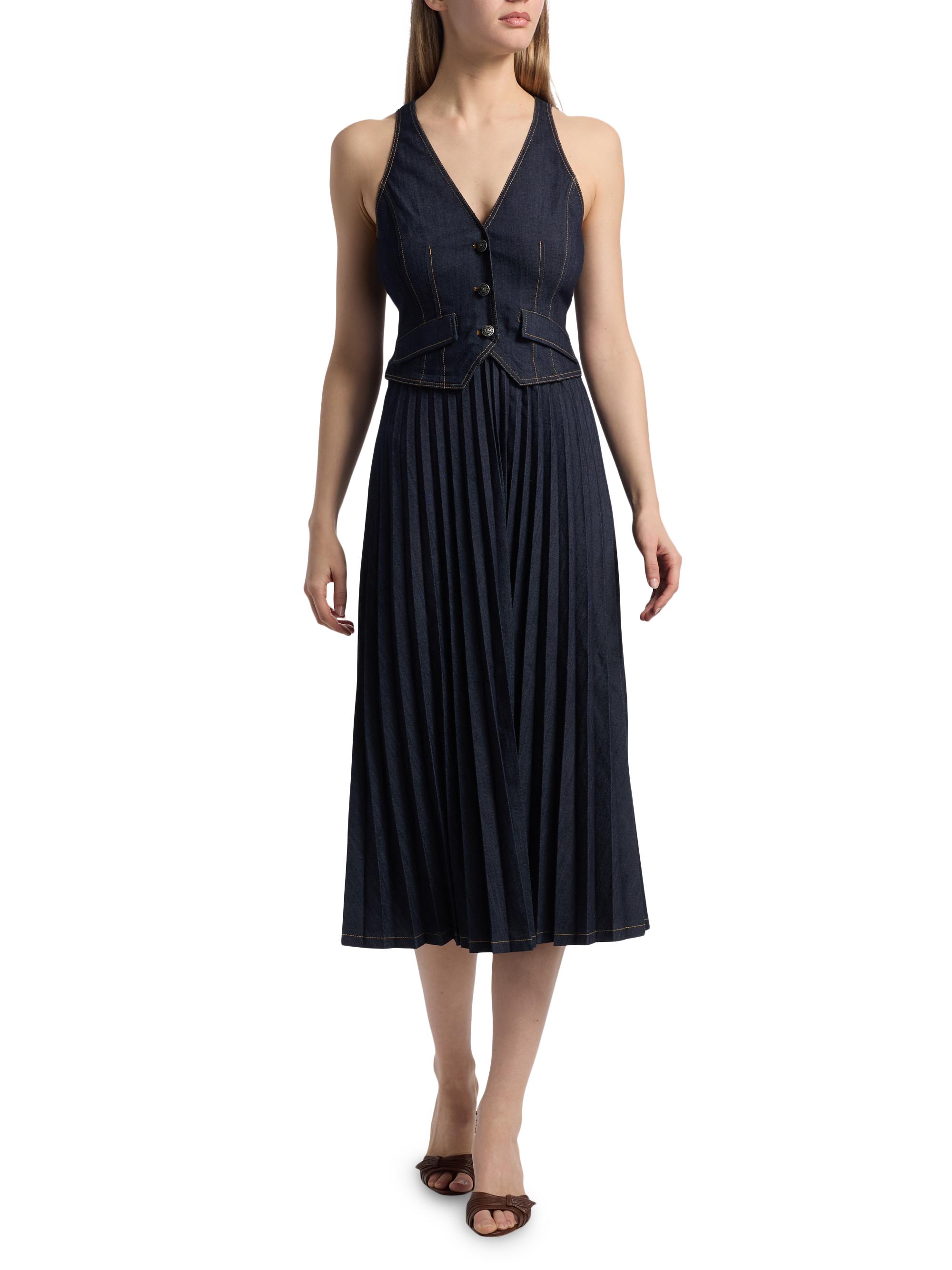 sachin and babi light blue dress Anthropologie Esther Embroidered Midi Dress Size 2 main image 1