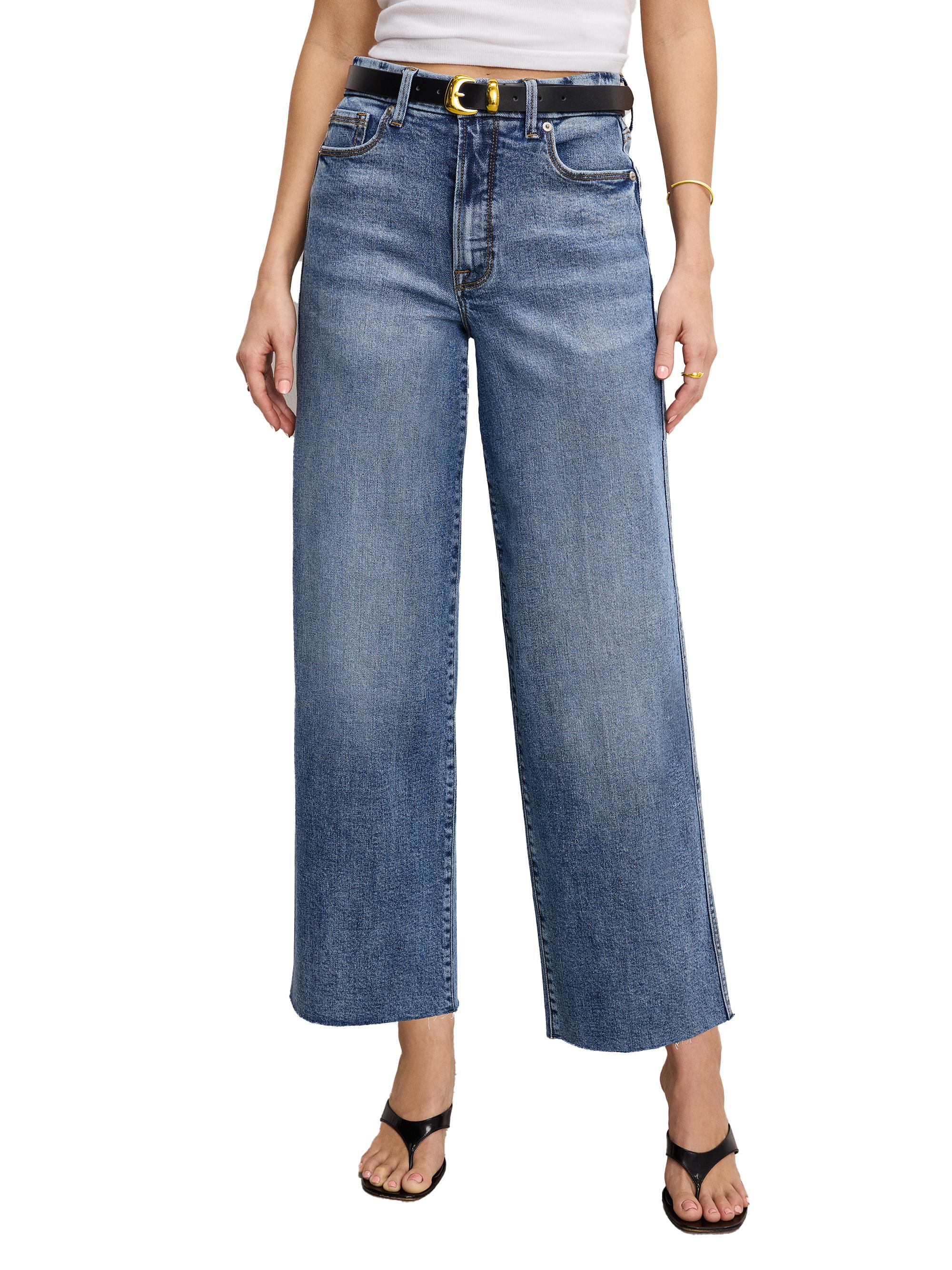 Good Skate Wide-Leg Crop Jeans
