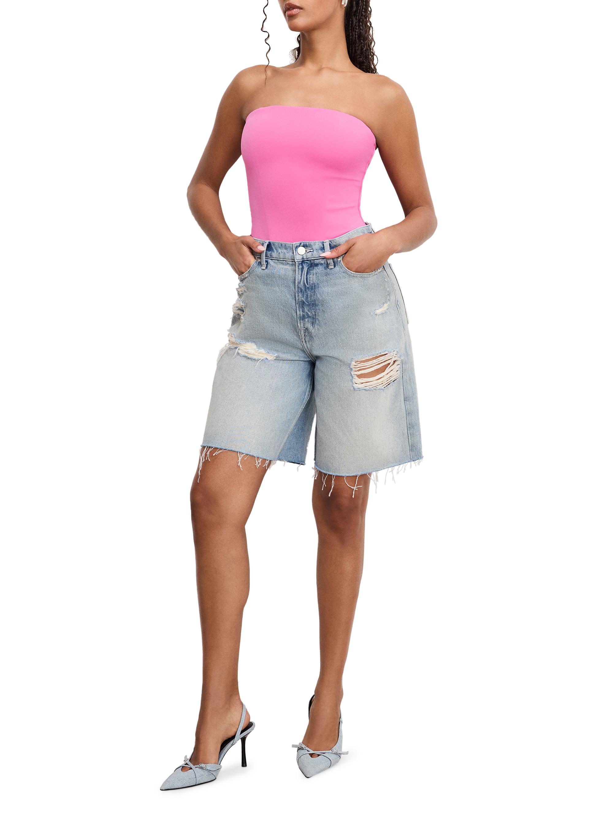 Good American Sculpting Corset Strapless Bodysuit | Saks Fifth Avenue