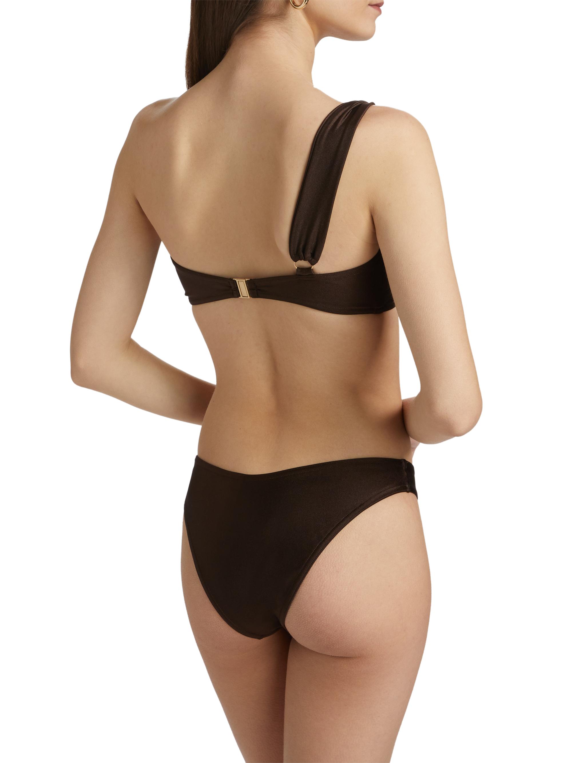 Zimmermann Ascension One-Shoulder Bikini Top | Saks Fifth Avenue