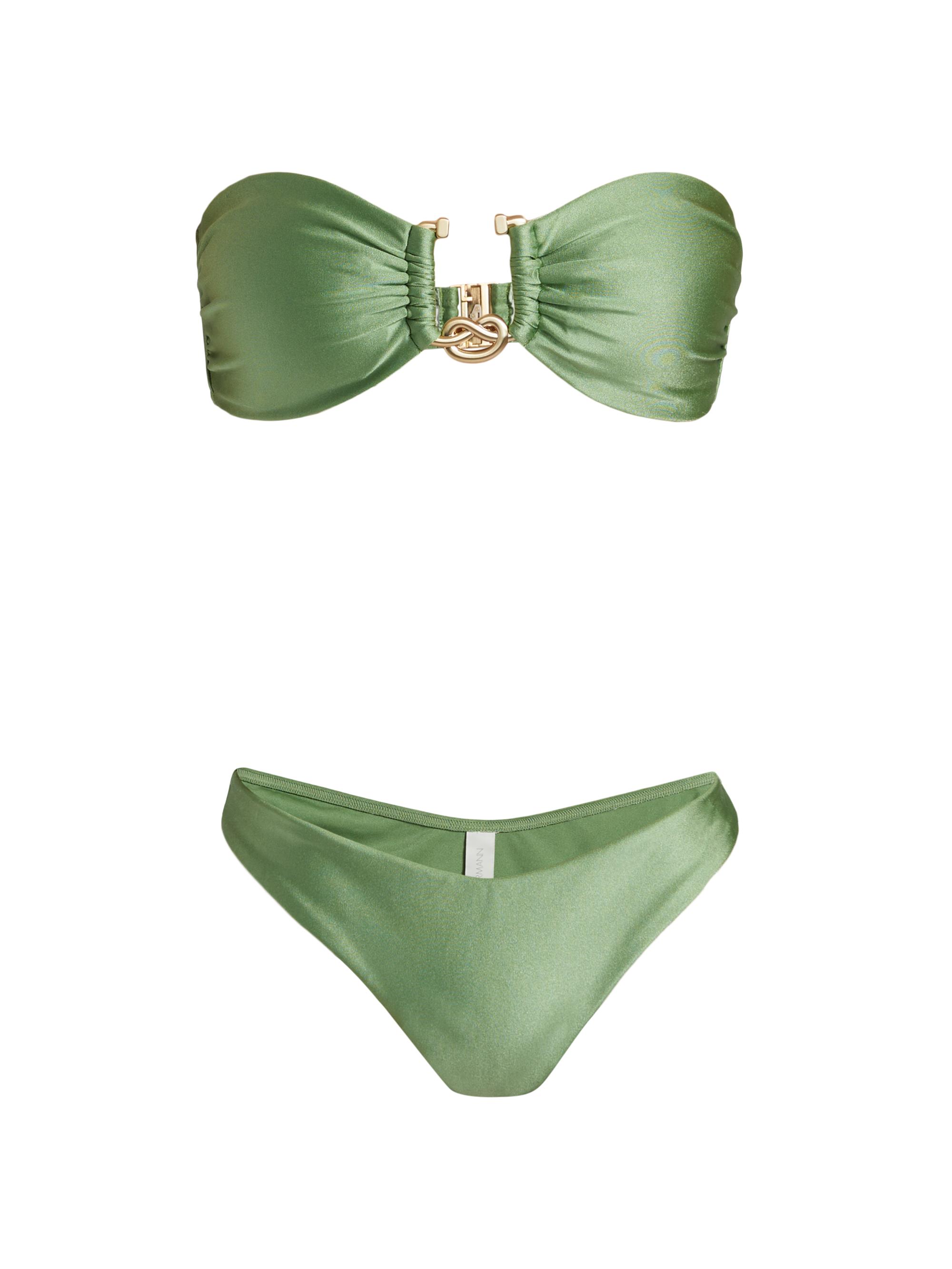 Zimmermann Rhiannon Knot Trim Bikini | Saks Fifth Avenue