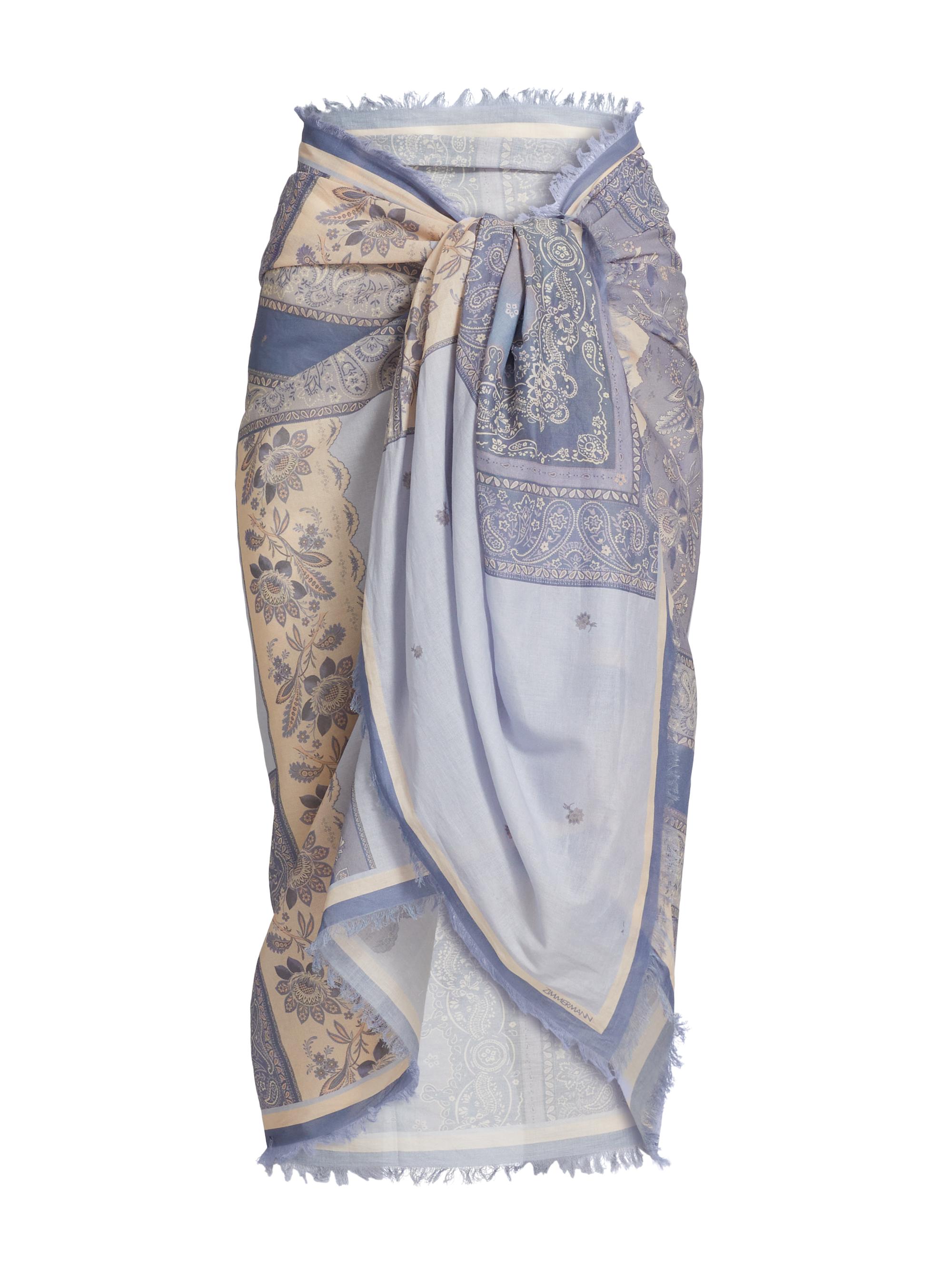 Johanna Ortiz Printed Cotton Pareo | Saks Fifth Avenue