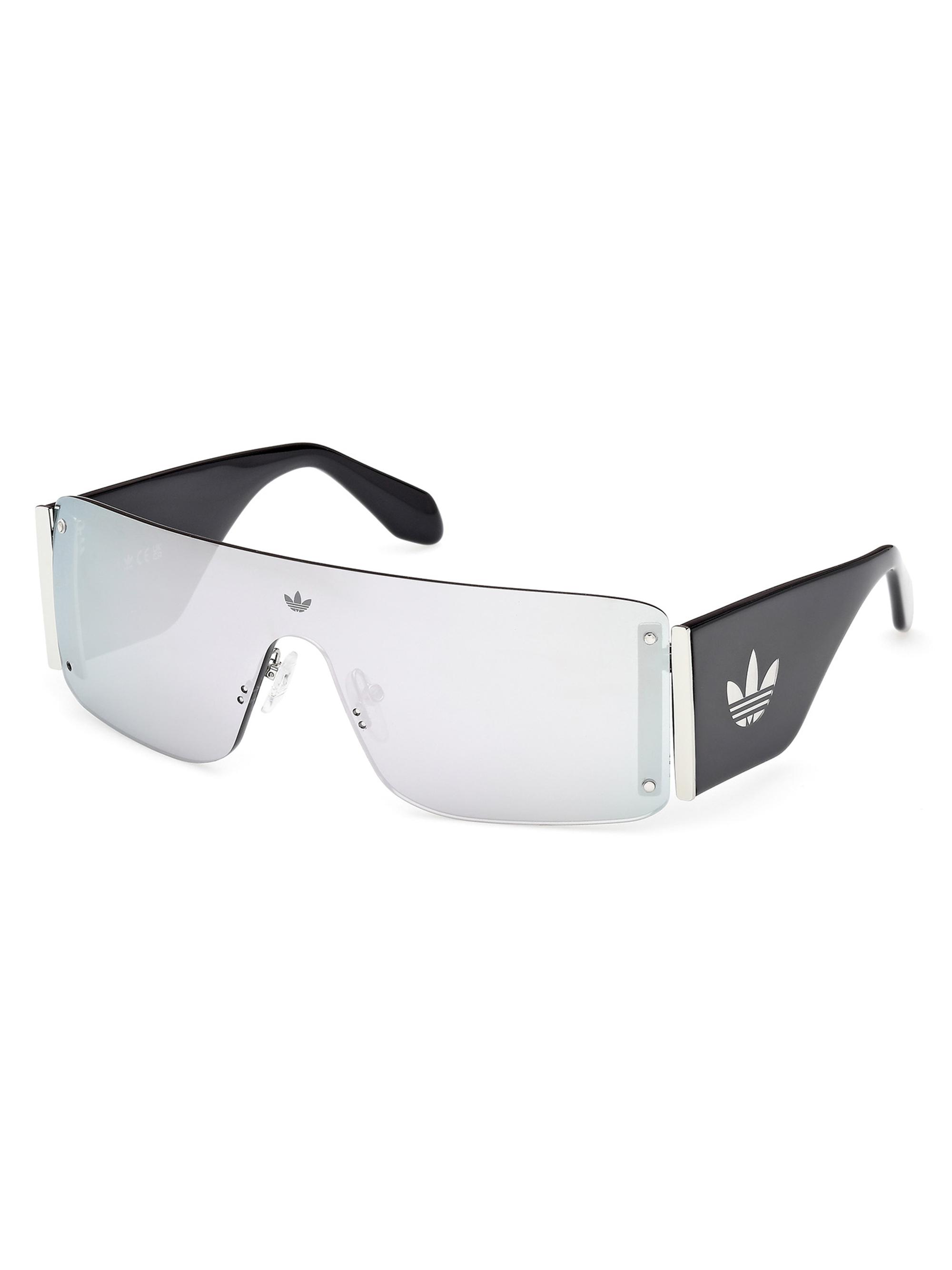 adidas Men's Mirrored Shield Sunglasses - Mirror Black