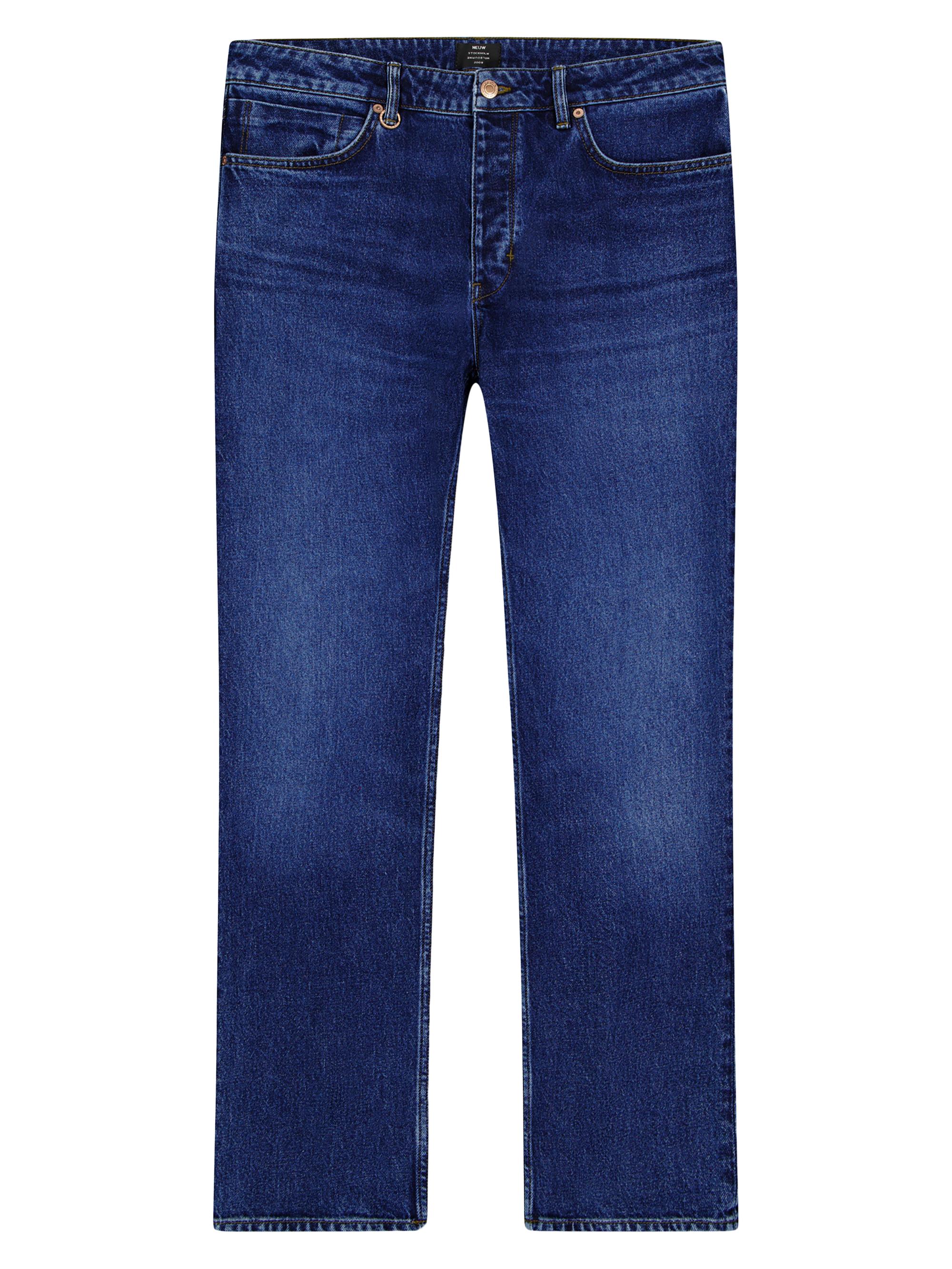 Neuw Denim Men's Ray Trinity Straight Jeans - Mid Indigo