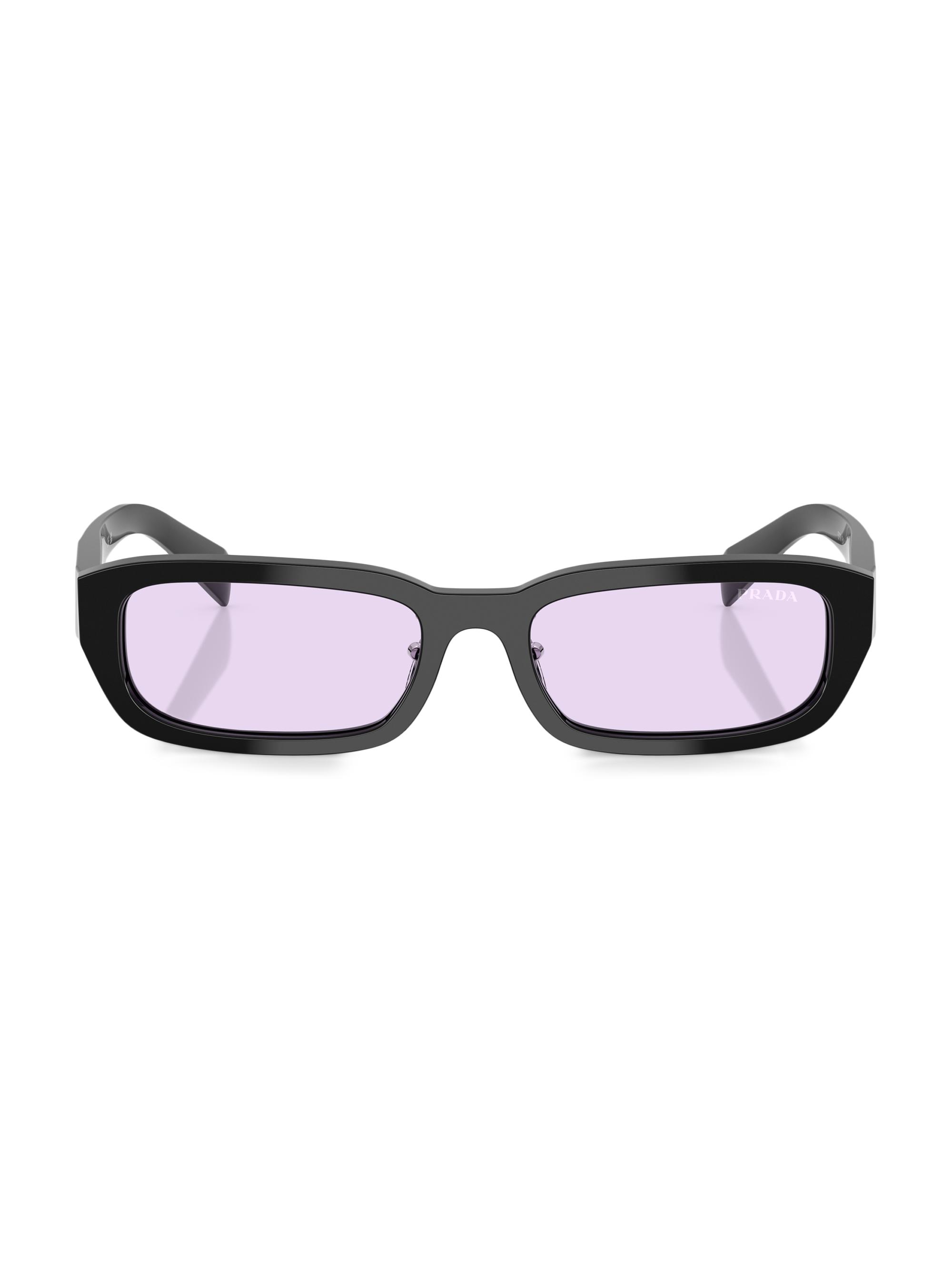 Prada 55MM Rectangular Sunglasses | Saks Fifth Avenue