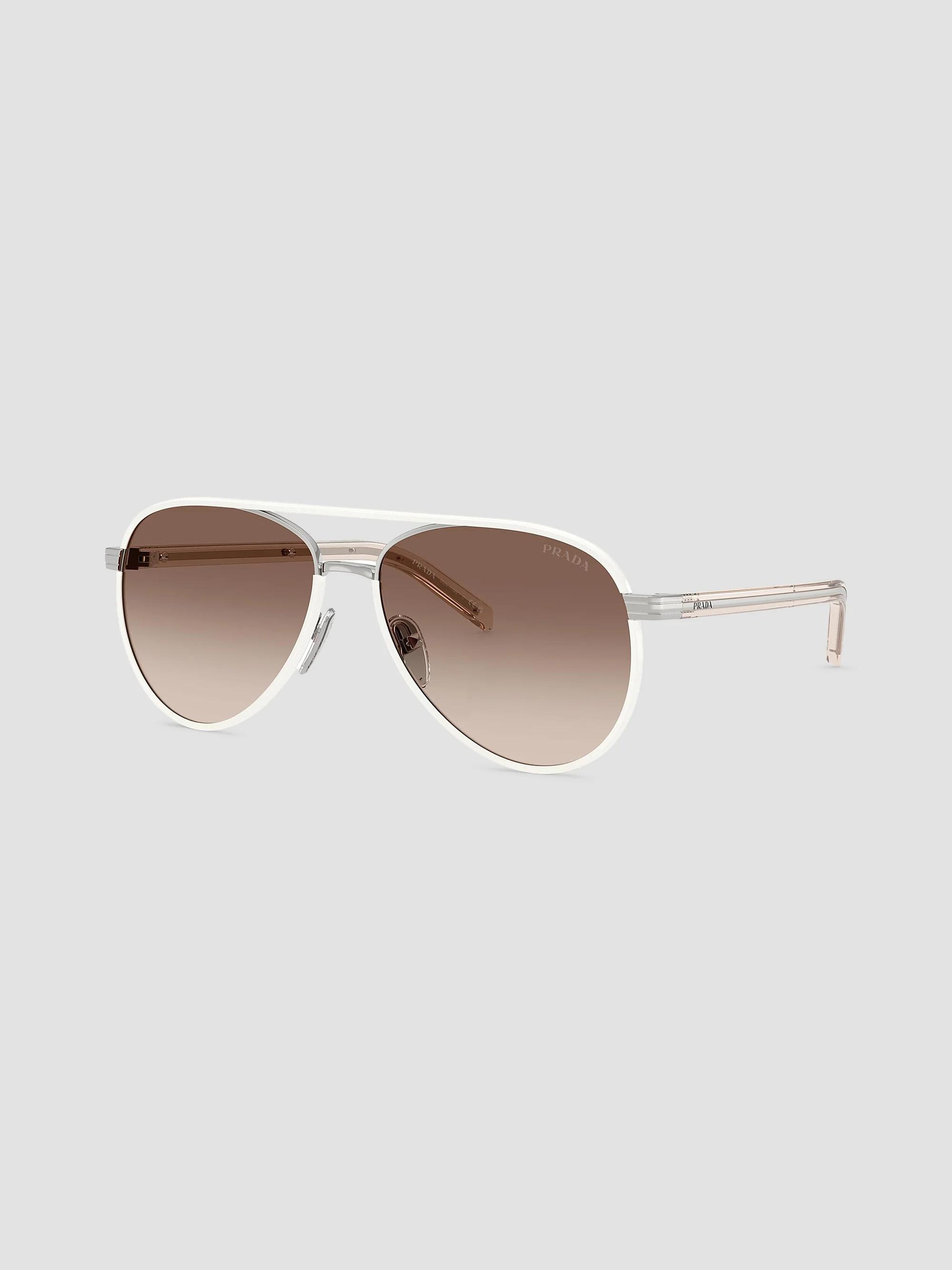 Prada 59MM Aviator Sunglasses | Saks Fifth Avenue