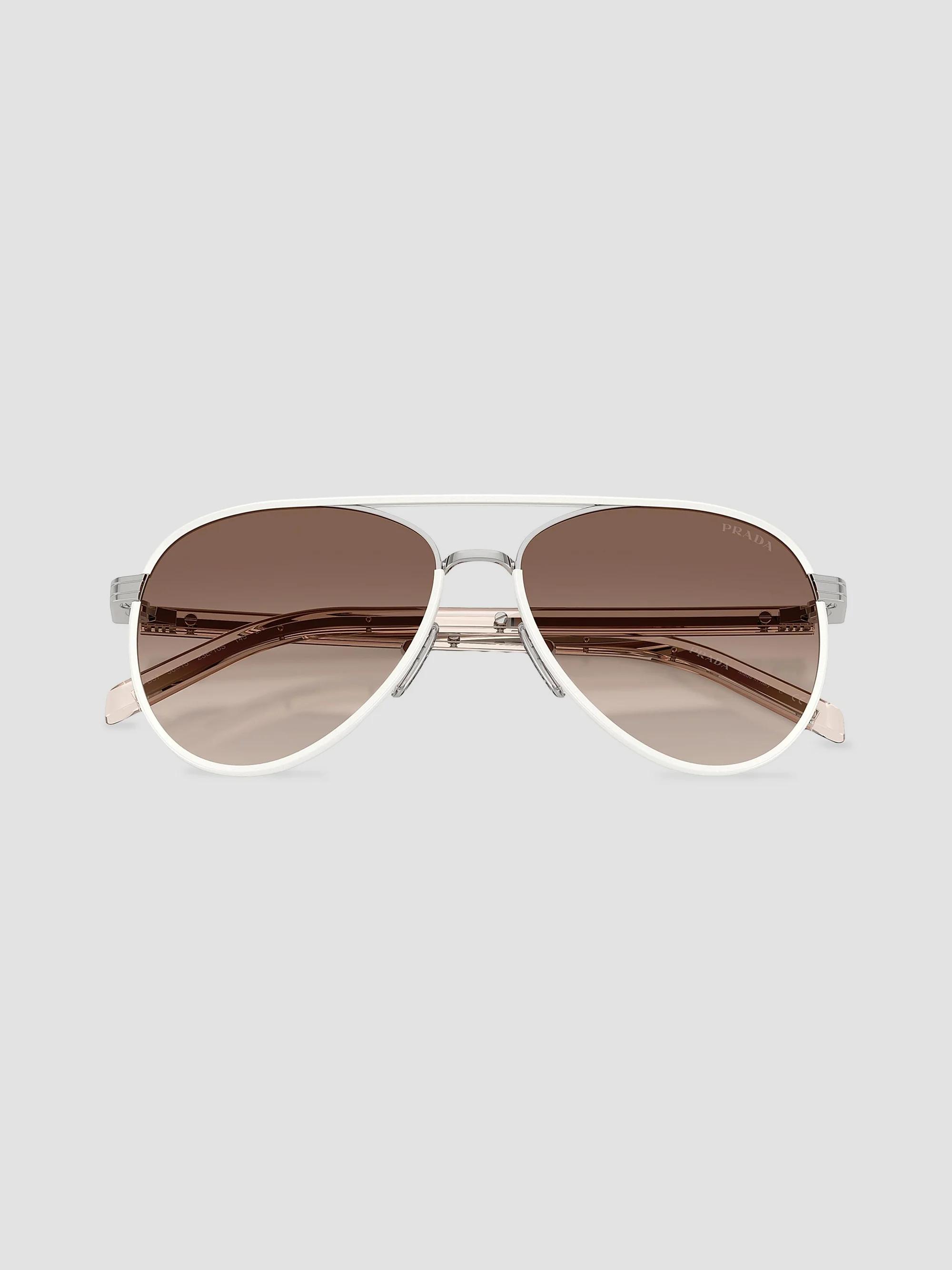 Prada 59MM Aviator Sunglasses | Saks Fifth Avenue display picture 2