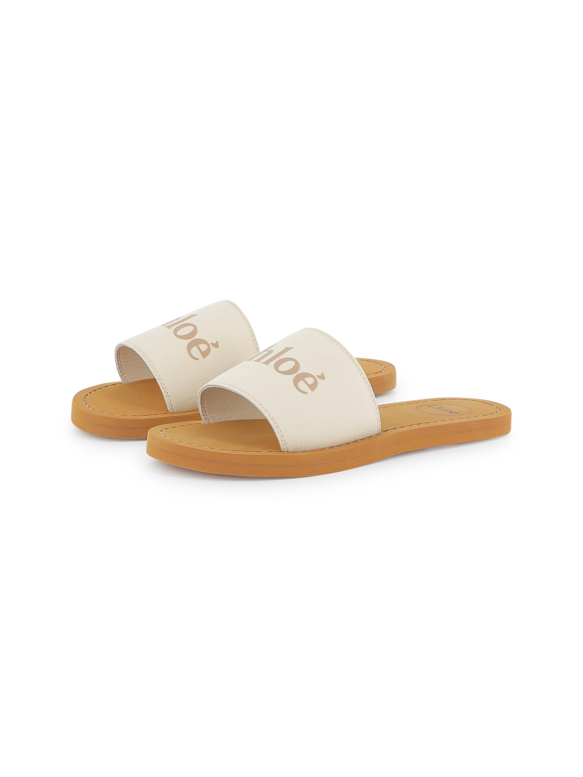 Chloé Little Girl's & Girl's Logo Sandals | Saks Fifth Avenue