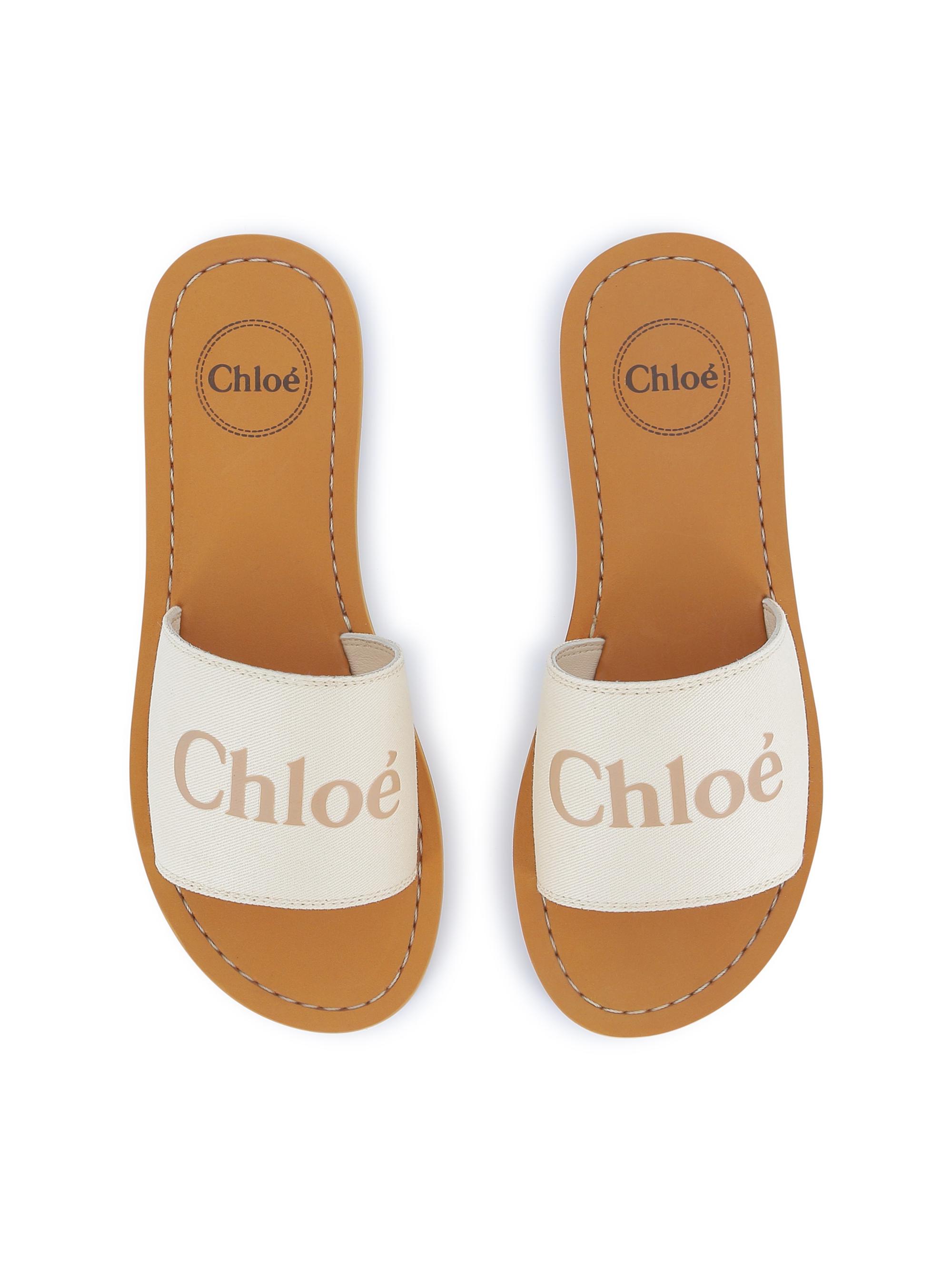 Chloé Little Girl's & Girl's Logo Sandals | Saks Fifth Avenue