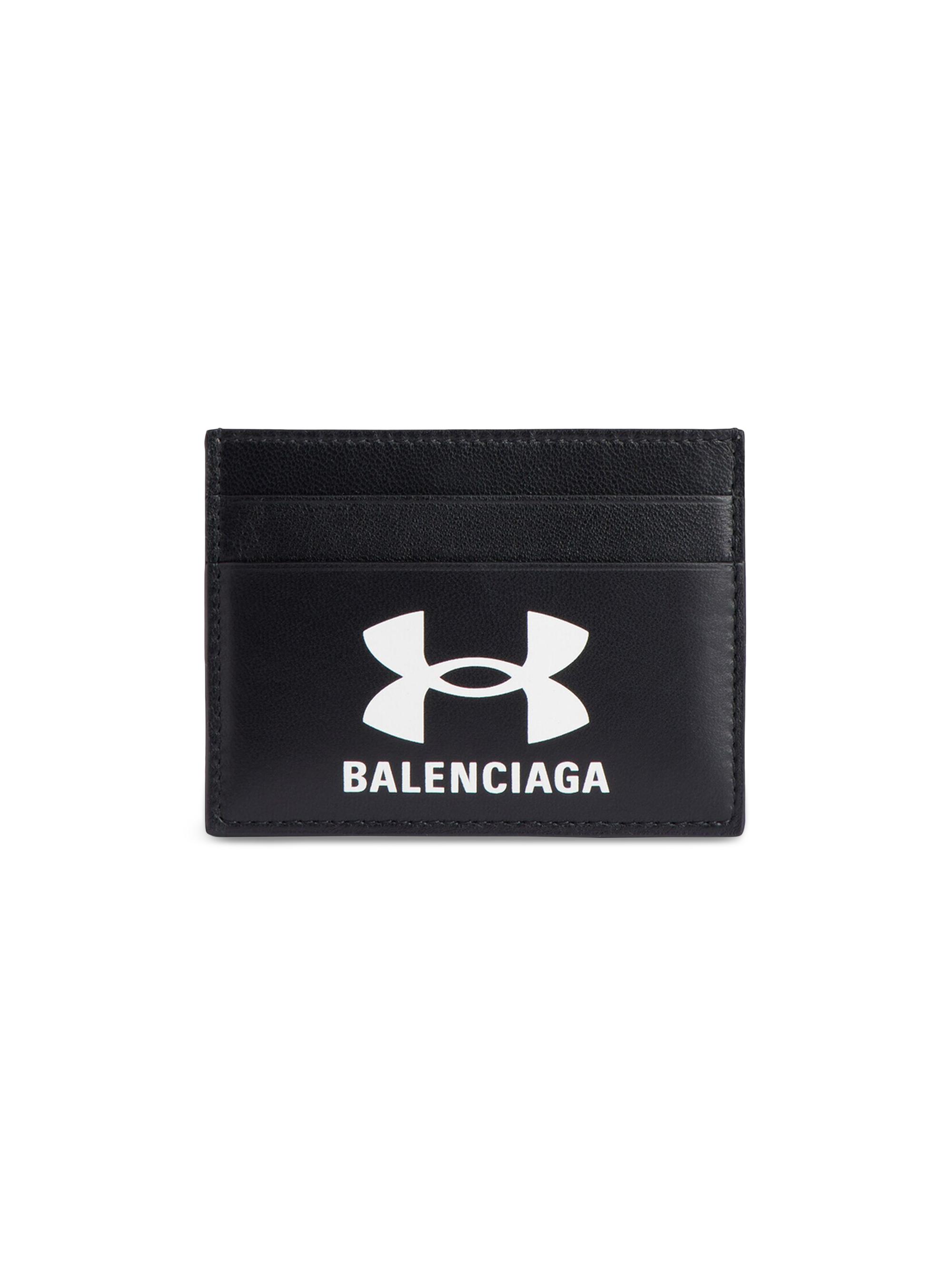 Balenciaga Men's Under Armour Card Holder - Black