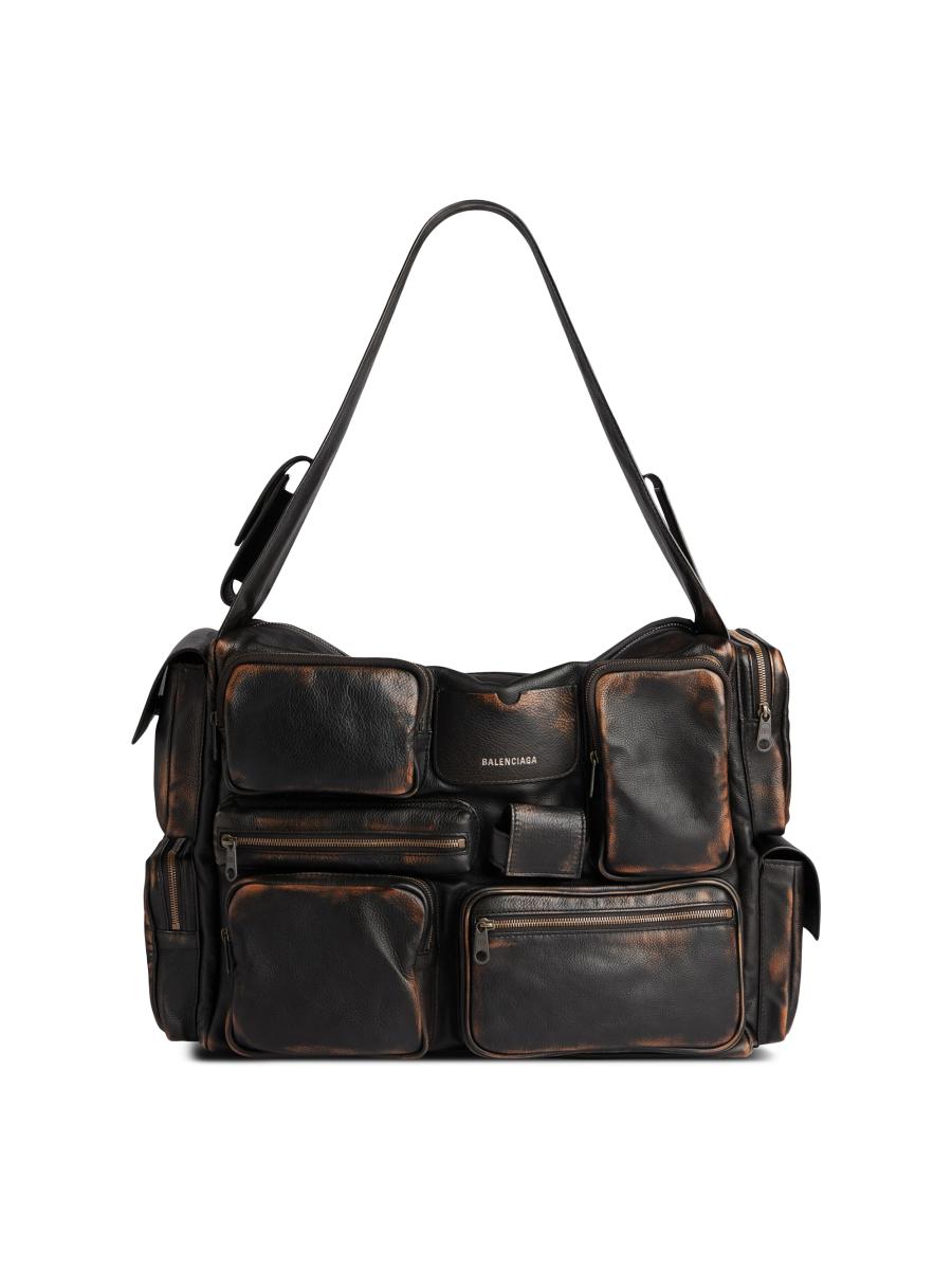 Balenciaga Superbusy Large Sling Bag Used Effect | Saks