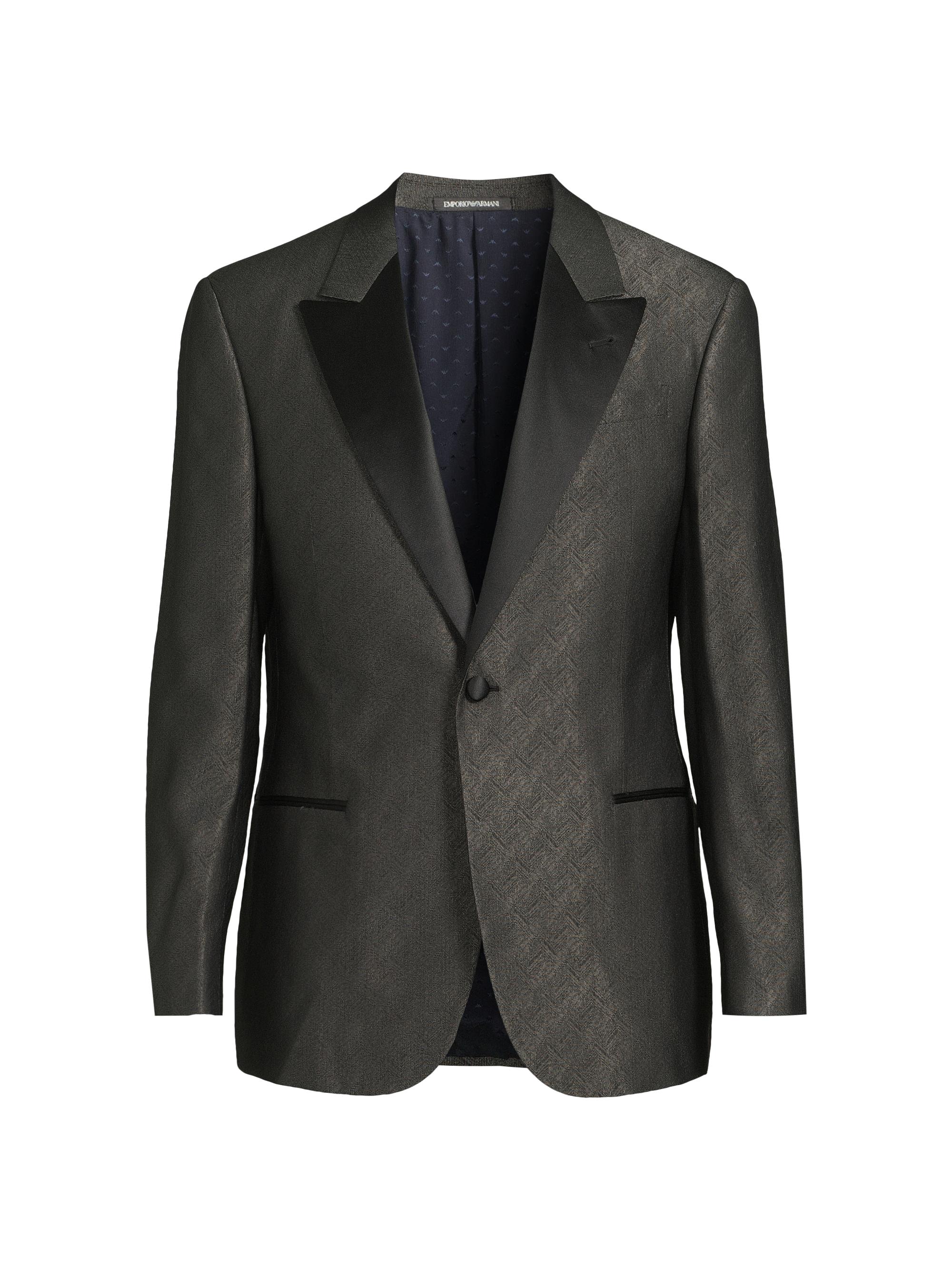 Giorgio Armani Wool One-Button Dinner Jacket | Saks Fifth Avenue
