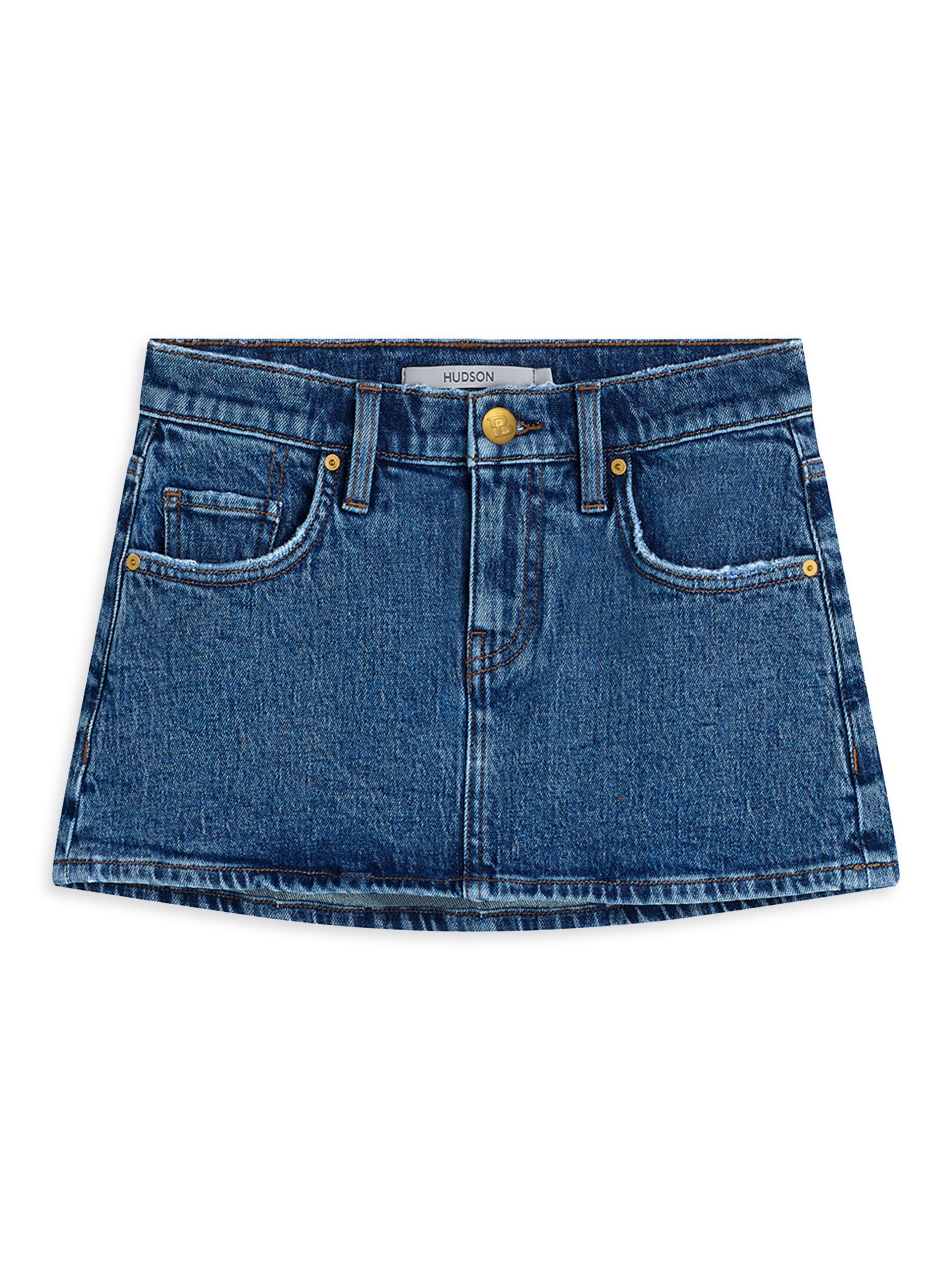 Hudson Jeans Women's Brooks Nader x Hudson Mignon Denim Miniskirt - Head Turner