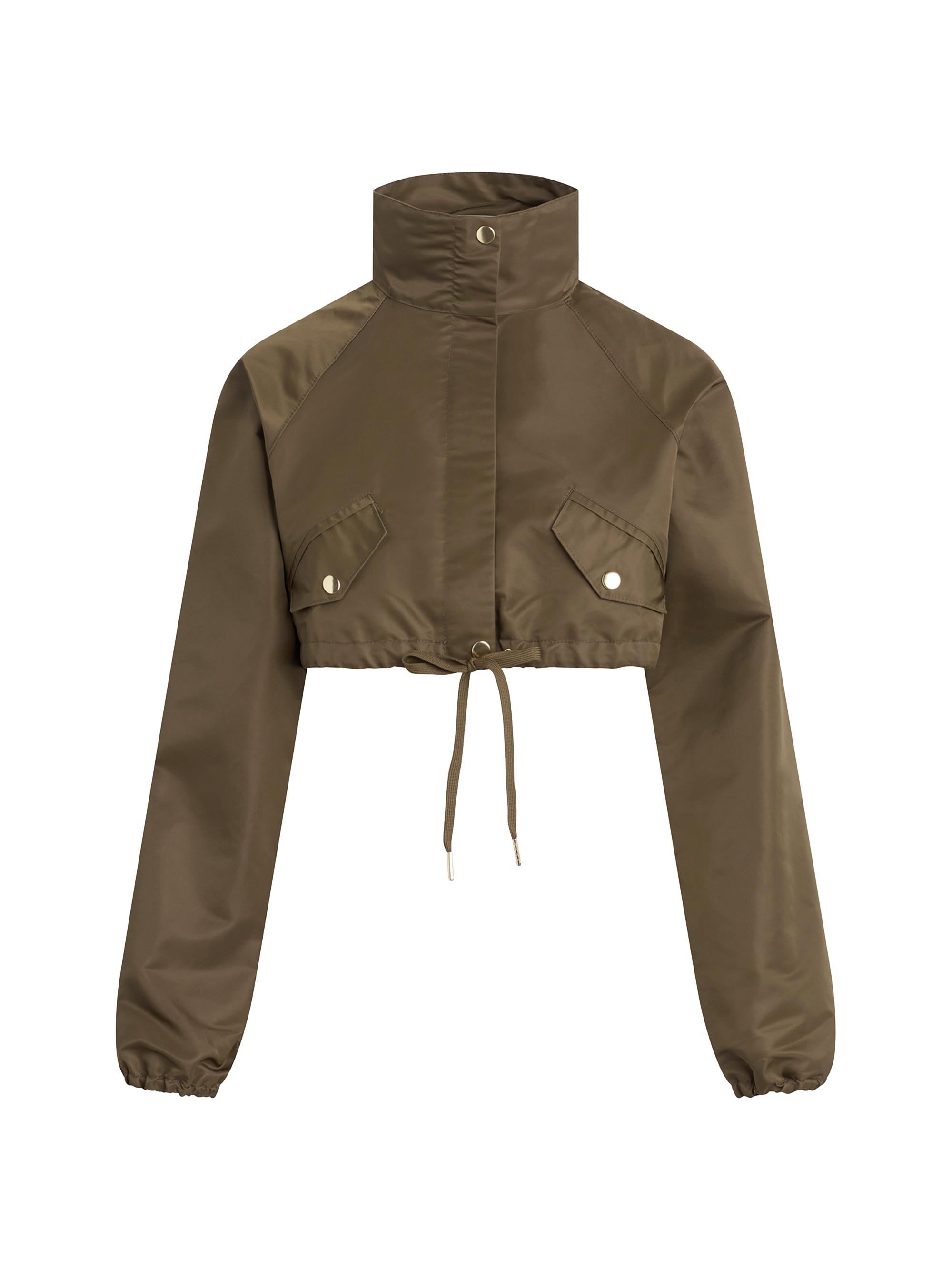 Hudson Jeans Women's Brooks Nader x  Grace Ann Crop Jacket - Basin