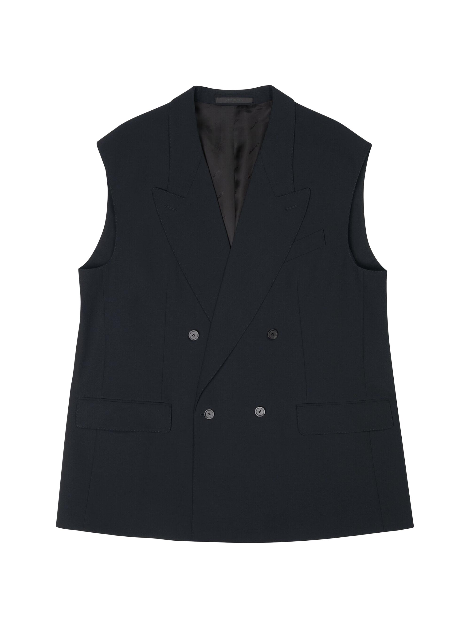 Balenciaga Women's Sleeveless Jacket - Black