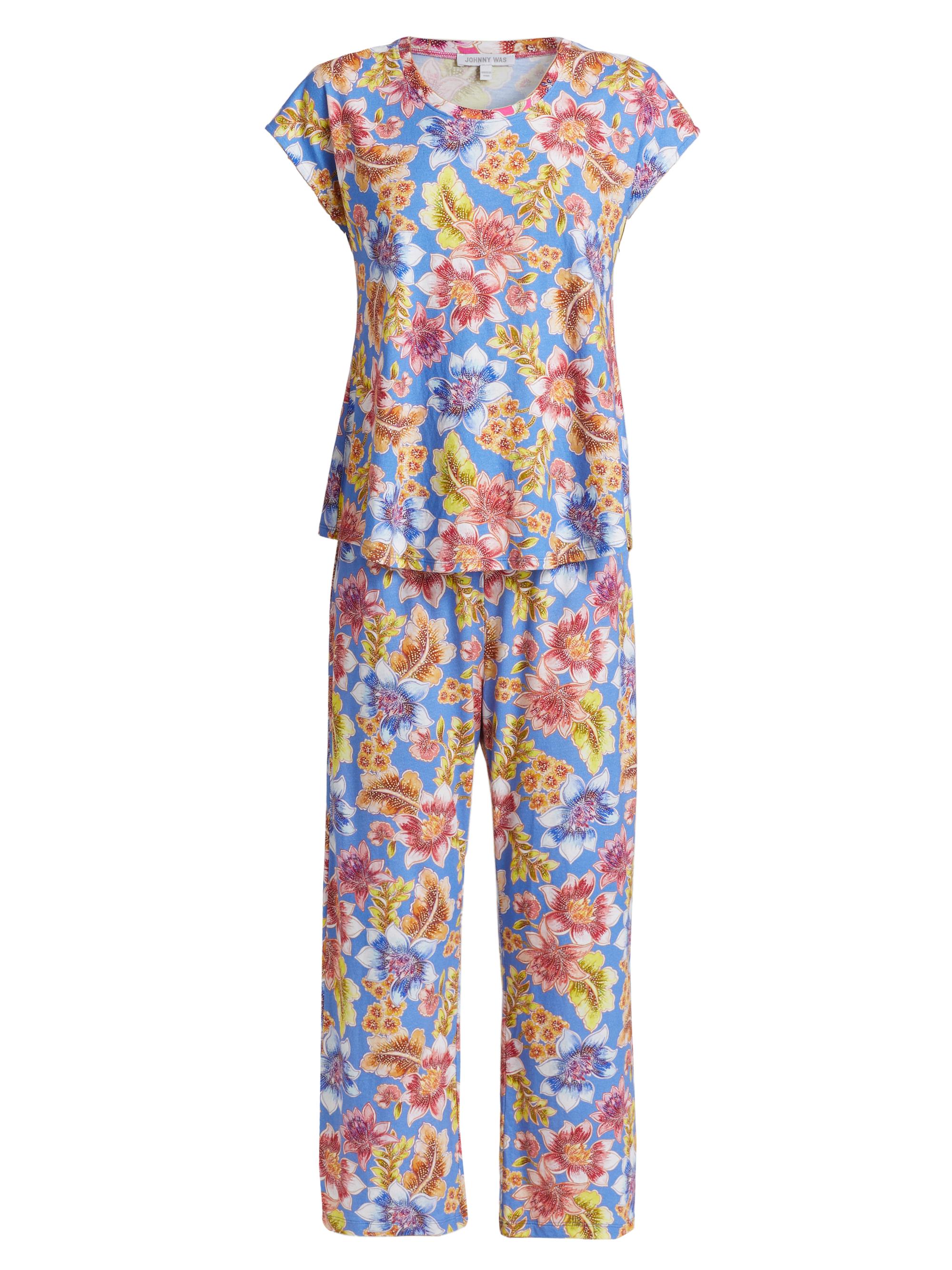Johnny Was Women's The Bobbie Floral Pajamas - Leilah