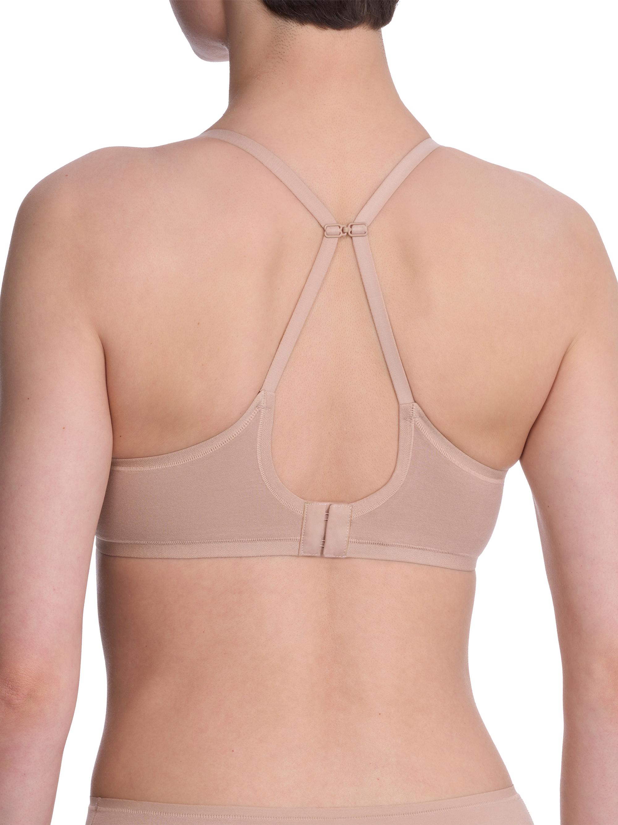 Natori Women's Bliss Cotton Convertible T-Shirt Bra - Cafe | Thumbnail 4