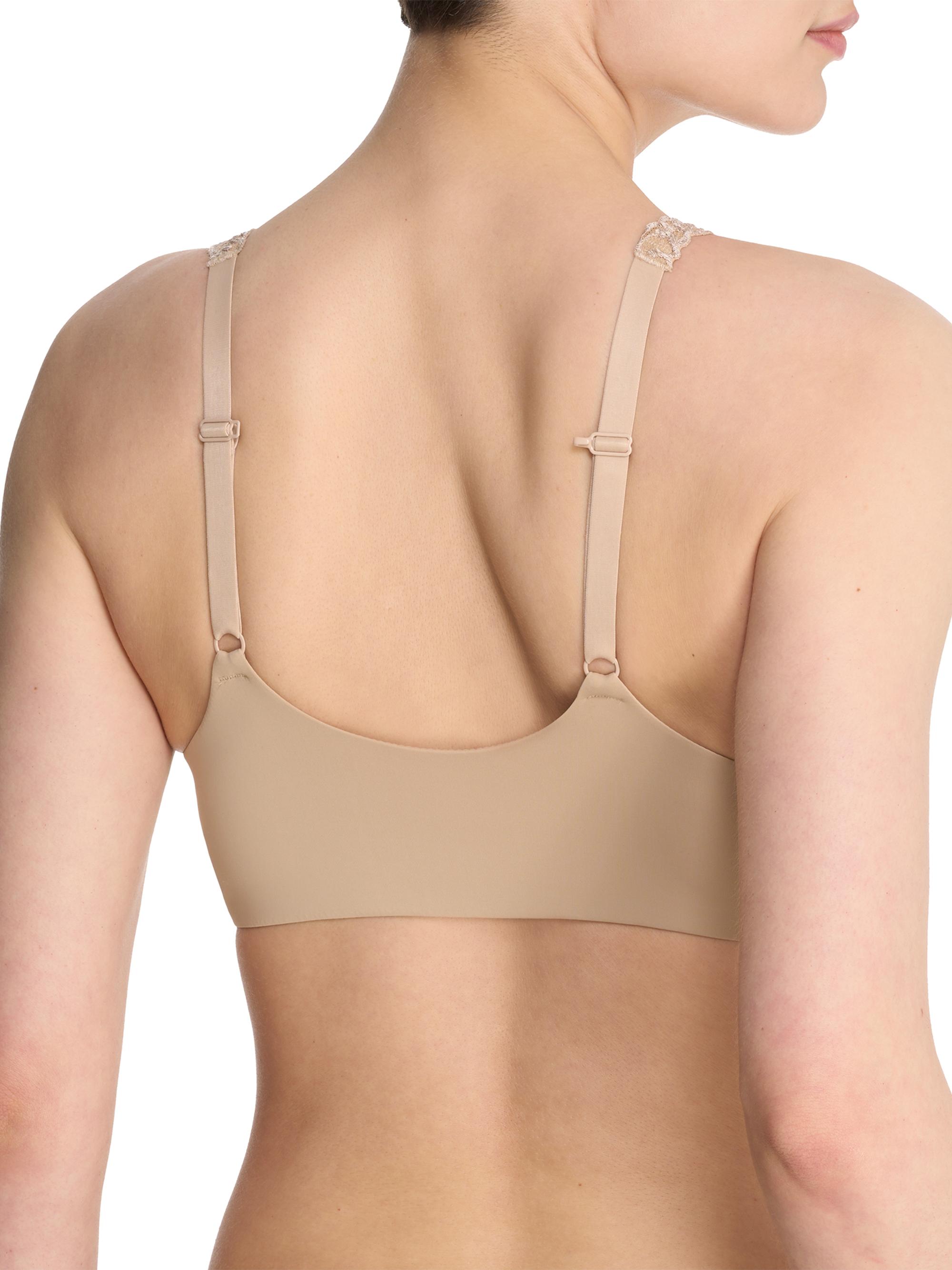 Natori Women's Pure Luxe Convertible Front Close T-Shirt Bra - Cafe | Thumbnail 3