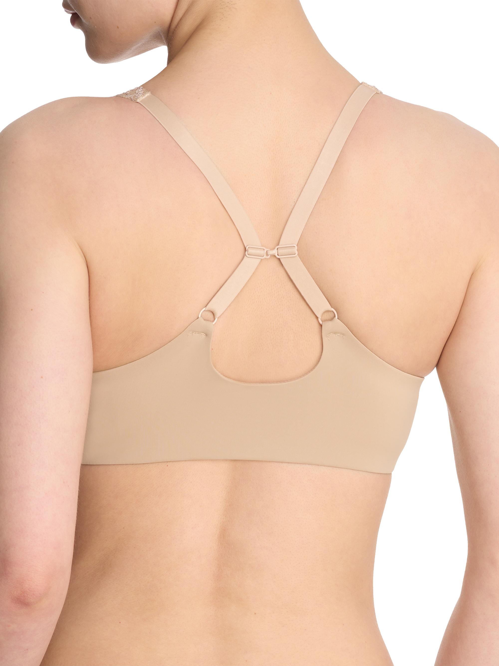 Natori Women's Pure Luxe Convertible Front Close T-Shirt Bra - Cafe | Thumbnail 4