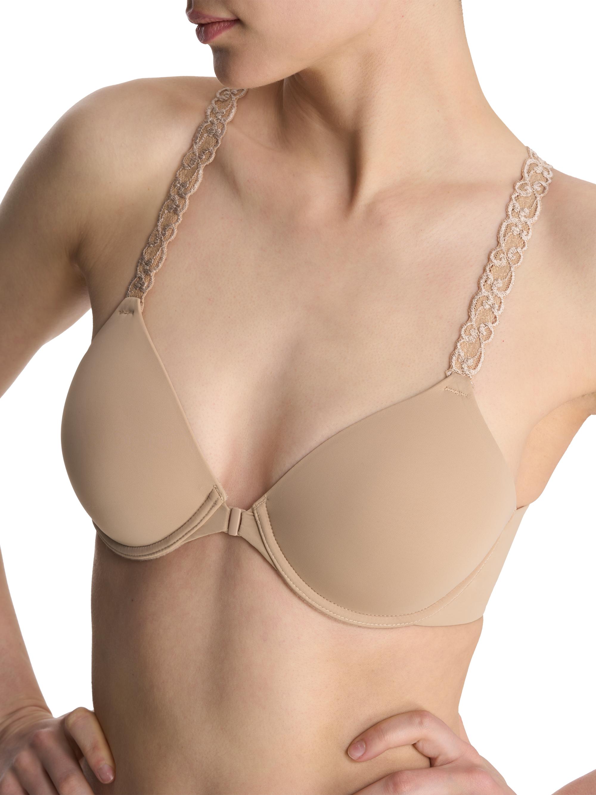 Natori Women's Pure Luxe Convertible Front Close T-Shirt Bra - Cafe | Thumbnail 5