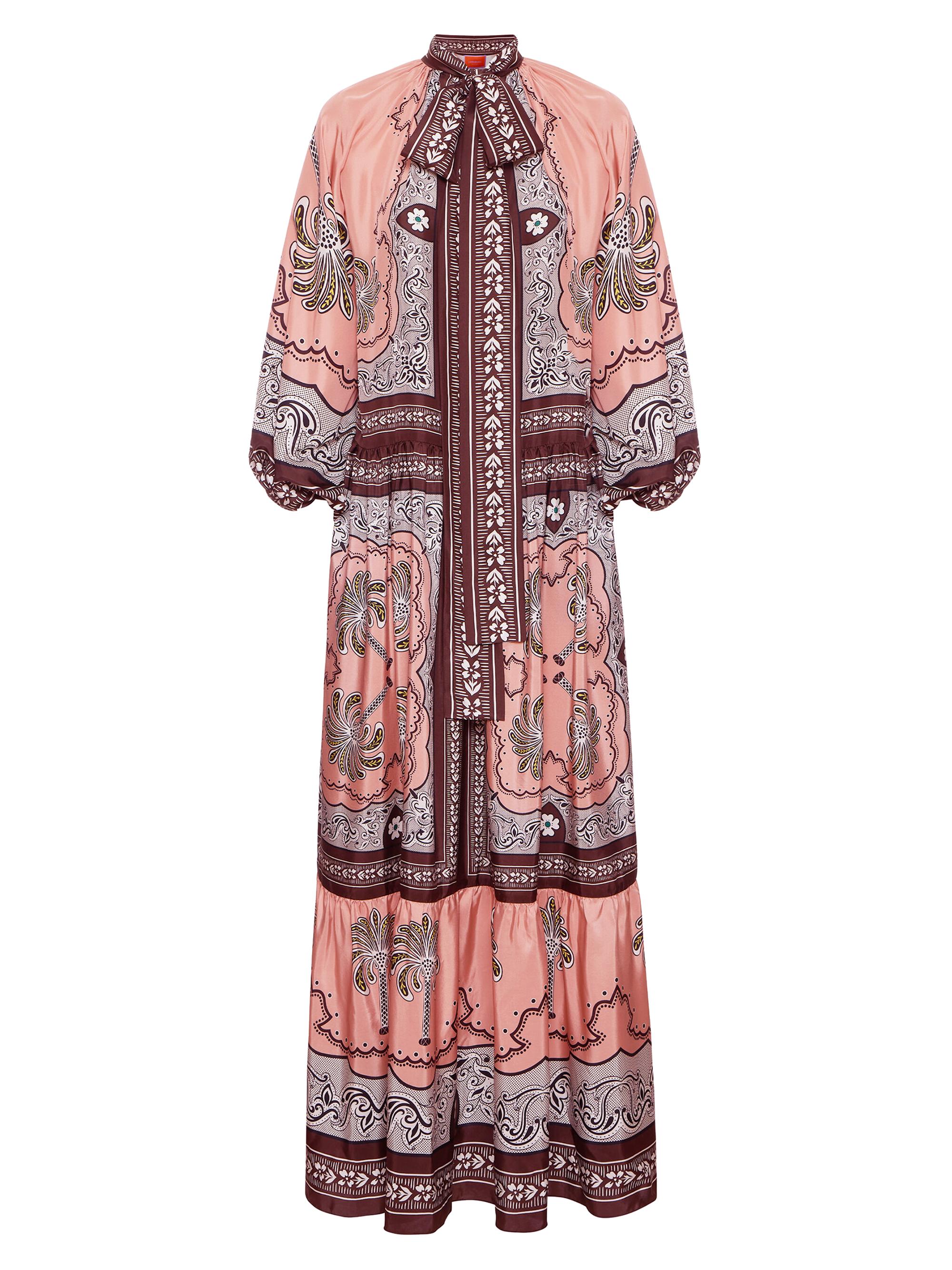 La DoubleJ Women's Athena Dress - Mirage Placee Pink