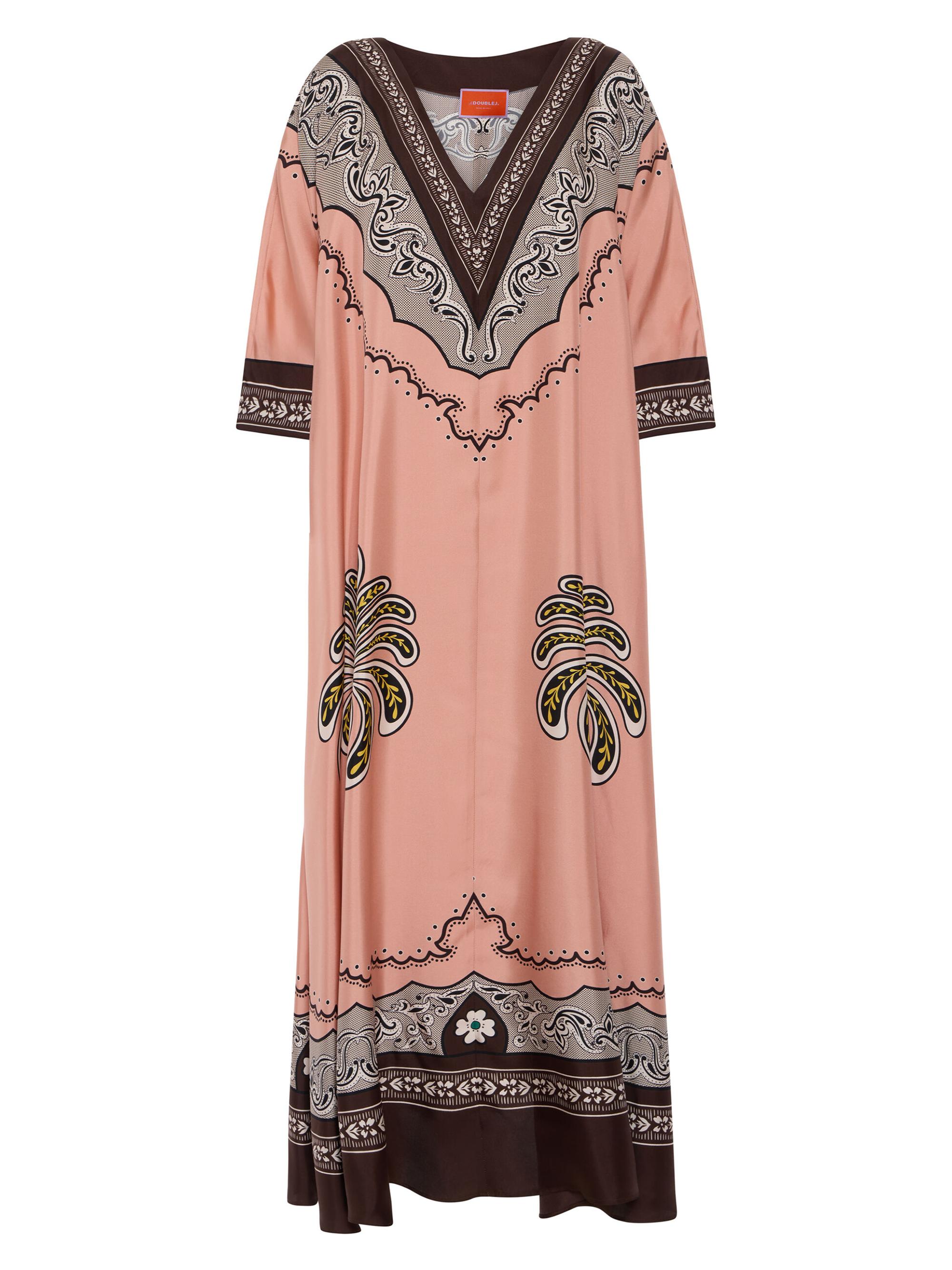 La DoubleJ Women's Muumuu Dress - Mirage Placee Pink