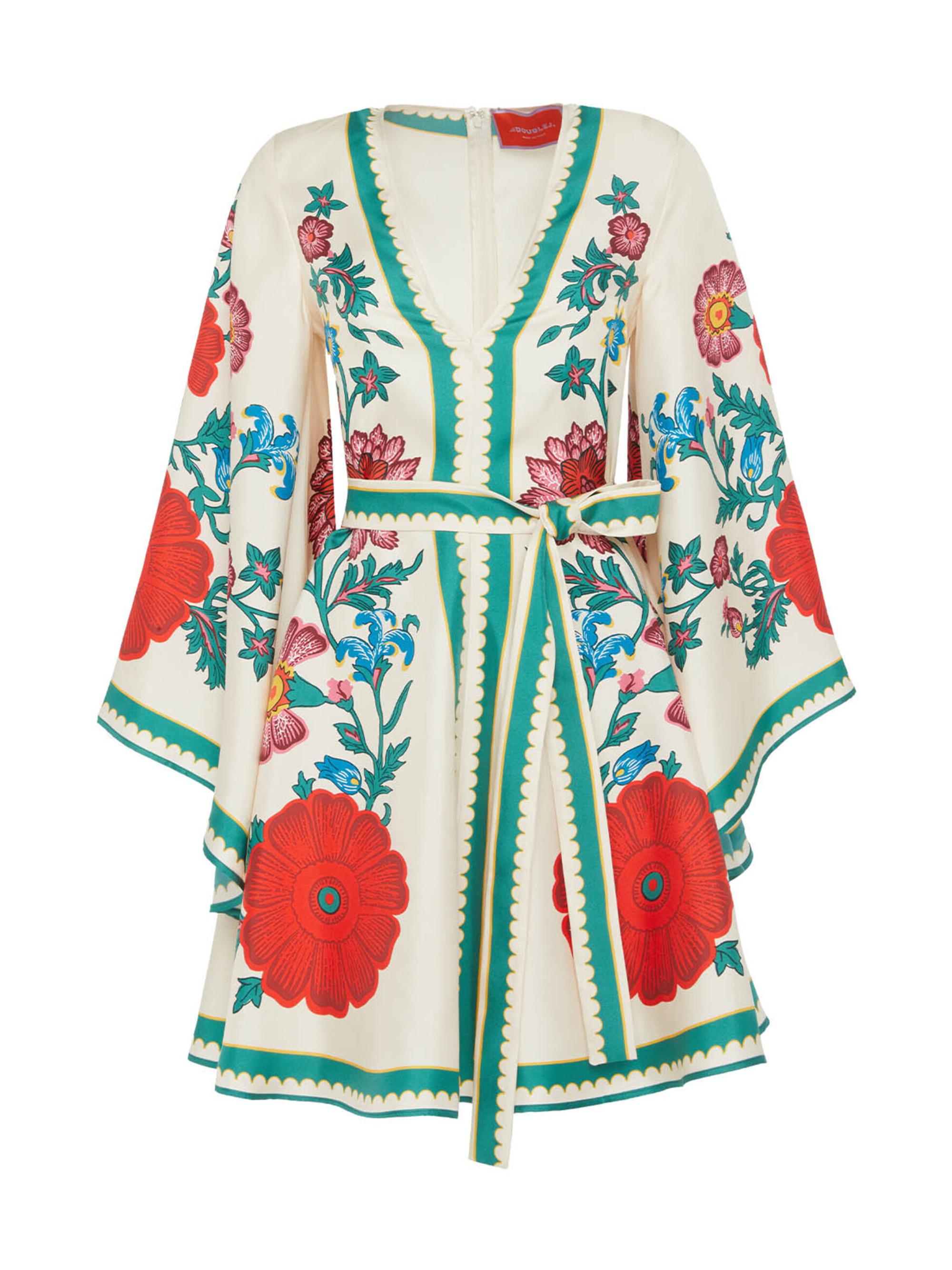 La DoubleJ Women's Mini Magnifico Dress - Dragonflower Placee Multicolor