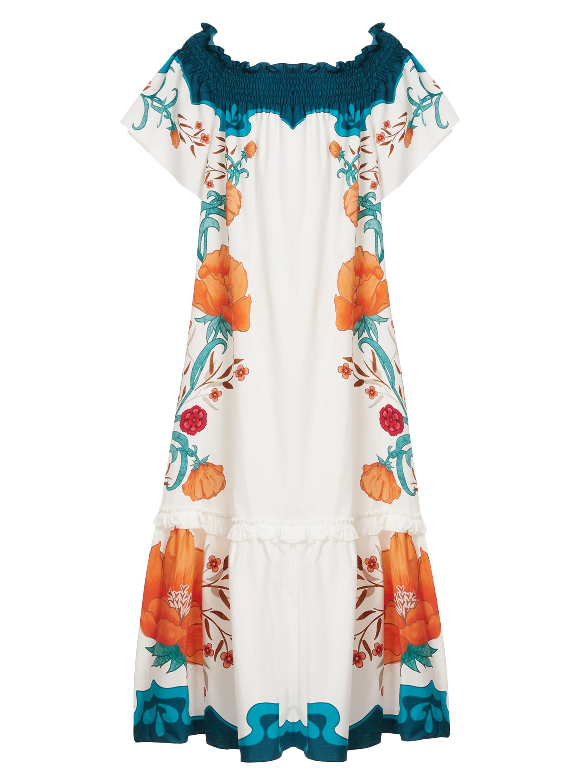 La DoubleJ Women's Capalbio Dress Placee - Morpheus Placee Orange