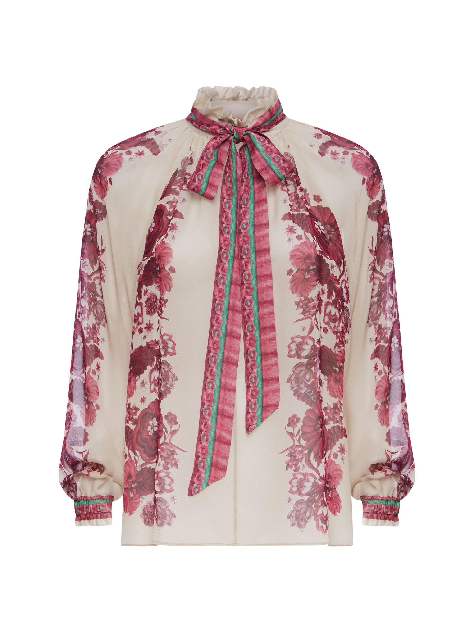 La DoubleJ Women's Cerere Blouse - Zodiac Placee Purple