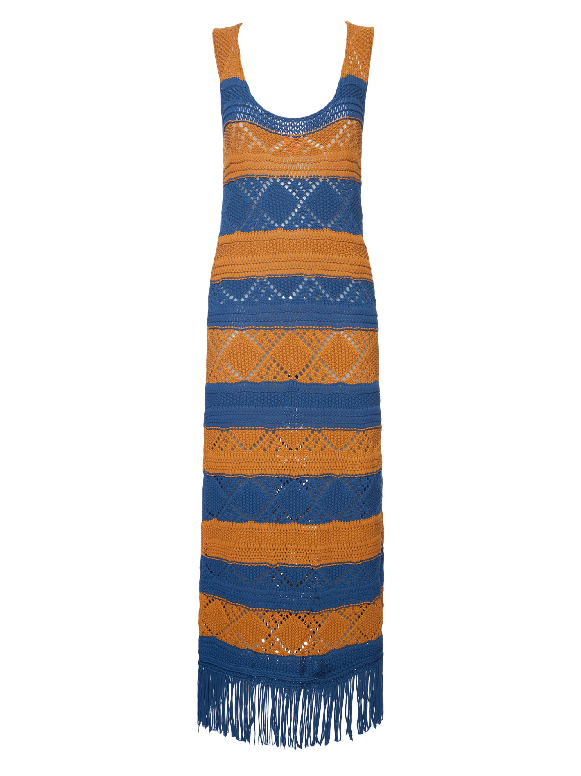 La DoubleJ Women's The Yarn Dress - Solid Blue Petrol