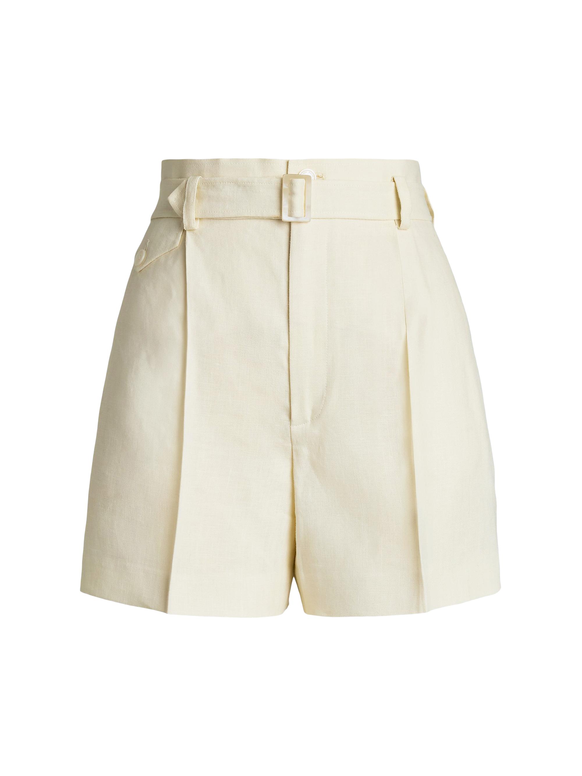 Ralph Lauren Collection Women's Denise Linen Shorts - Cream